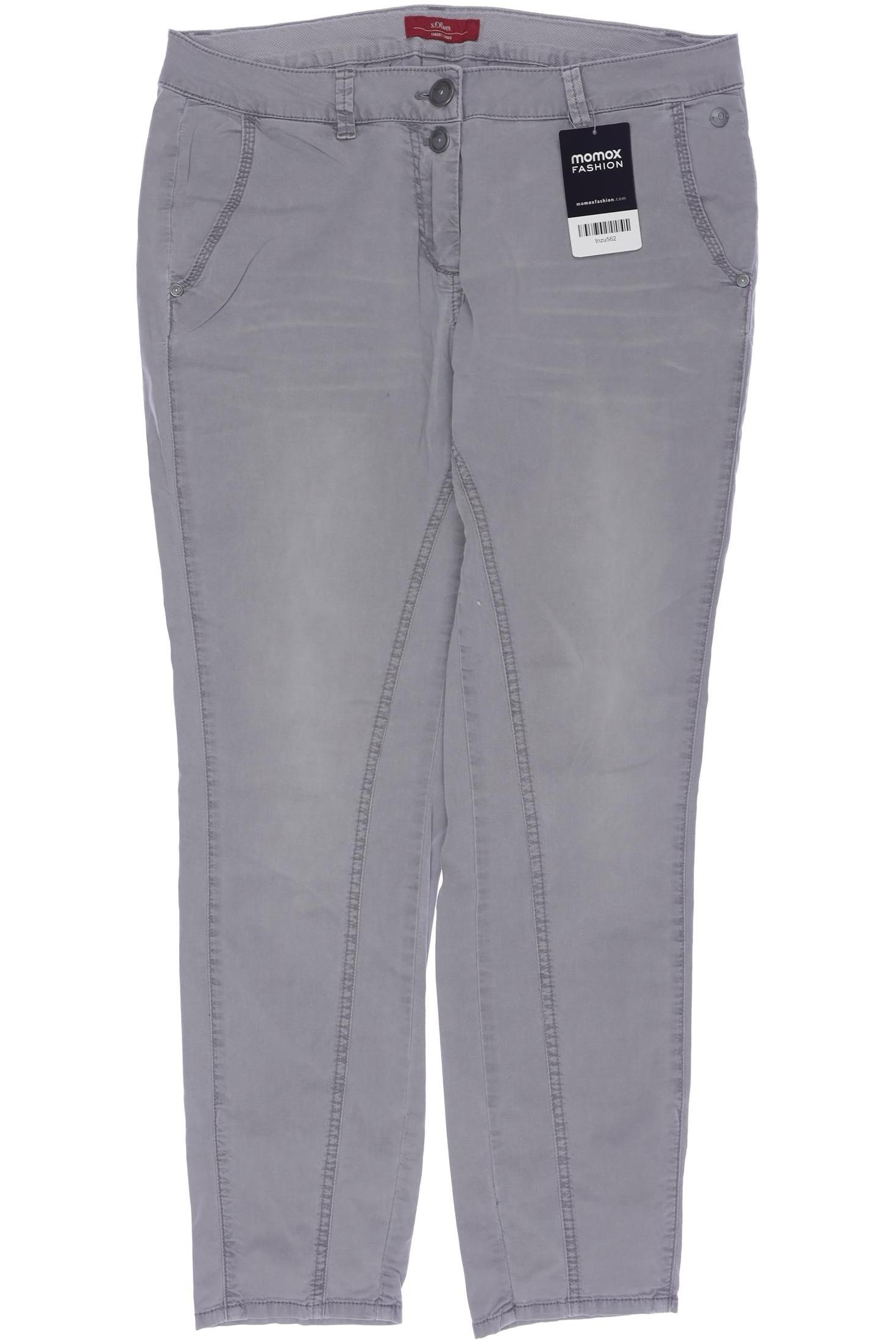 

s.Oliver Damen Stoffhose, grau, Gr. 36