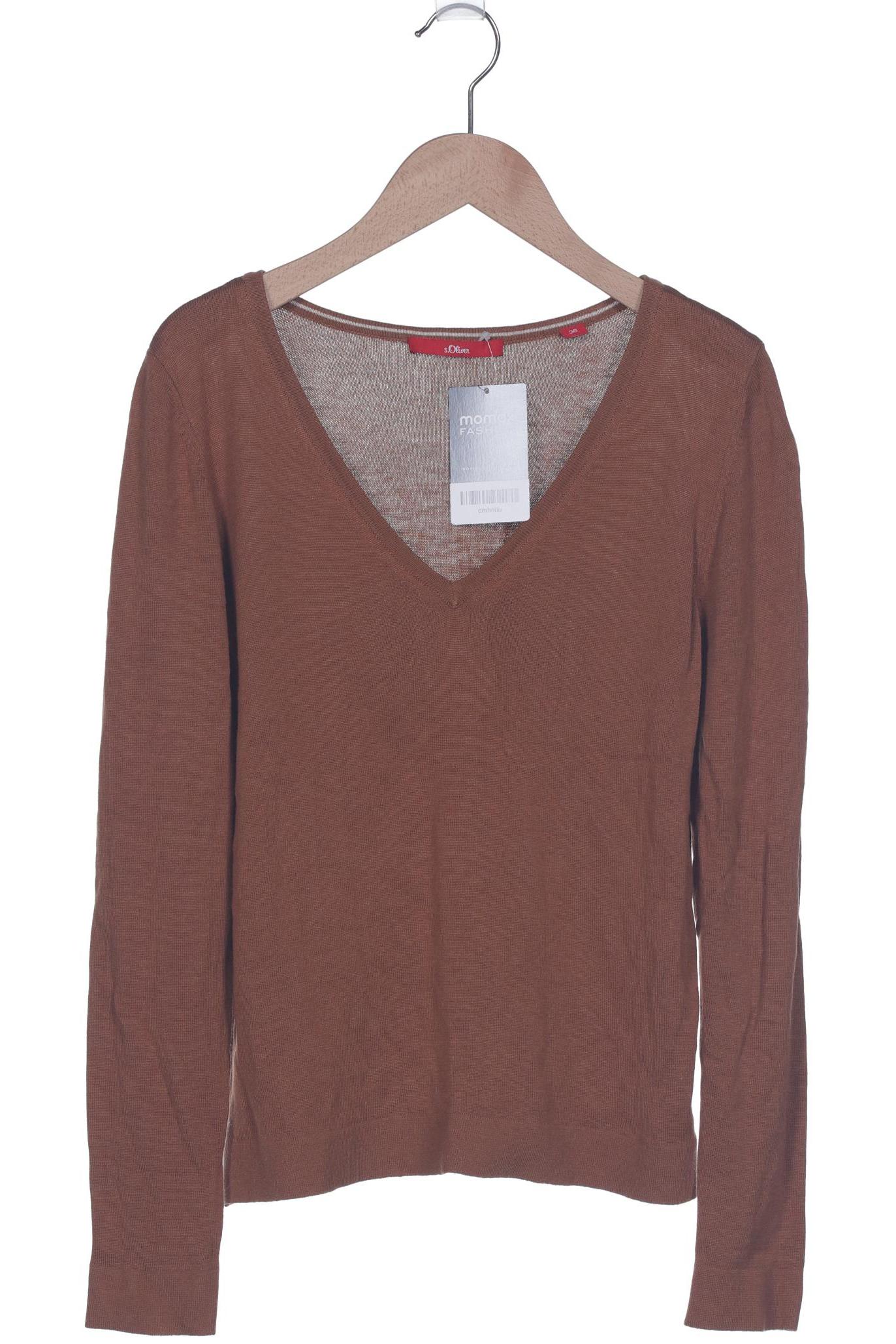 

s.Oliver Damen Pullover, braun