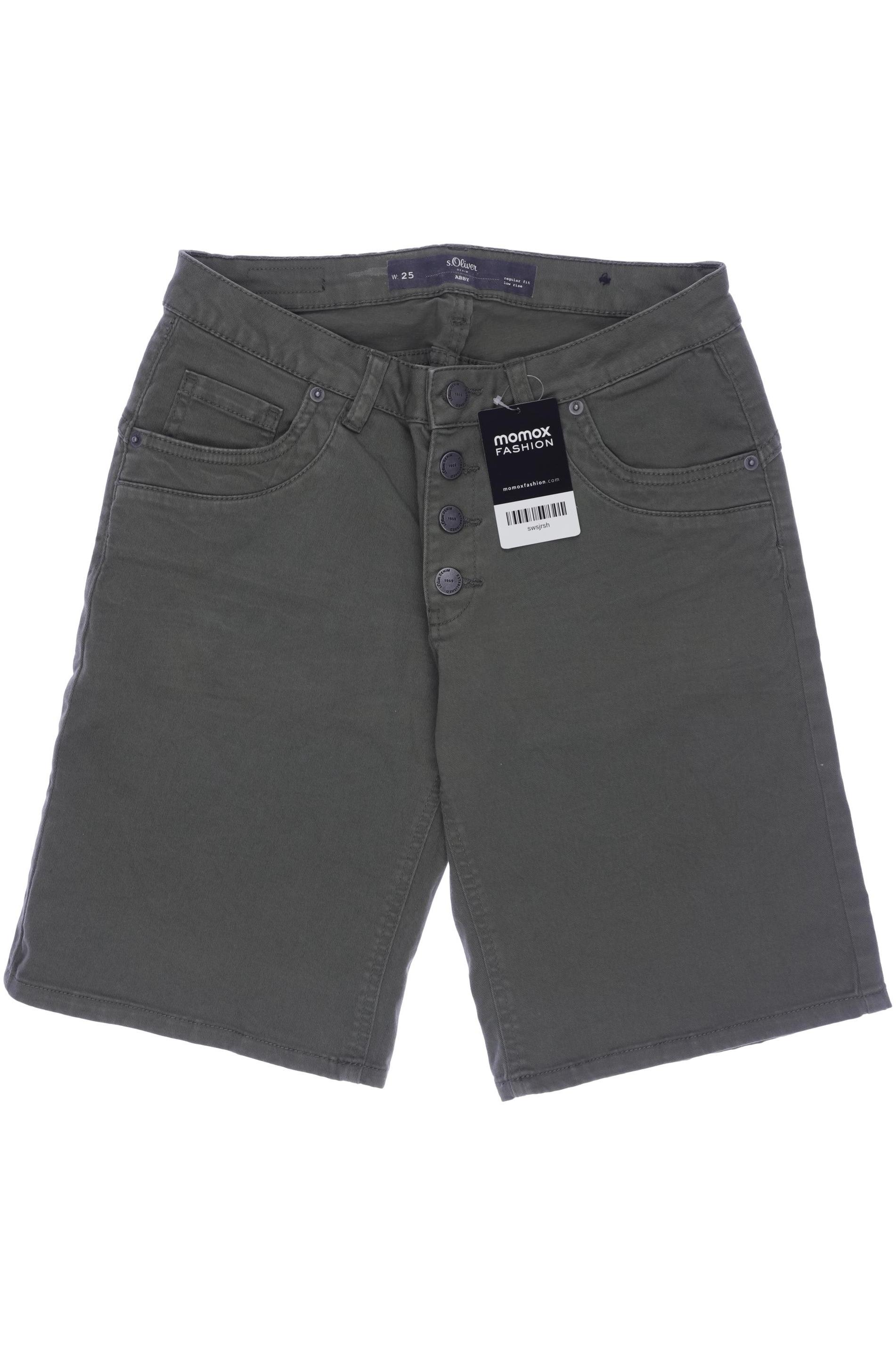 

s.Oliver Damen Shorts, grün, Gr. 25