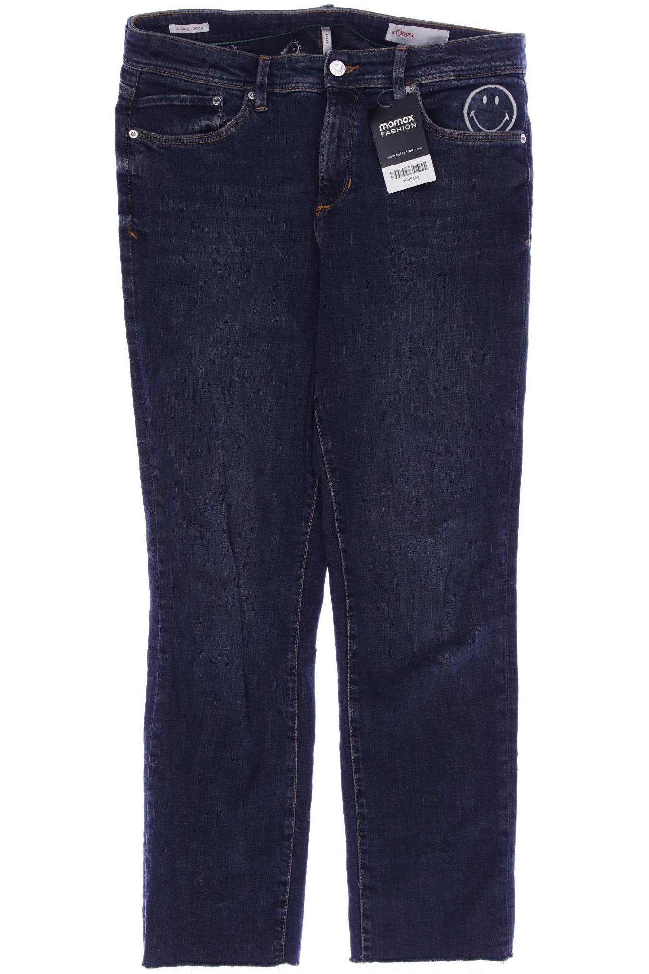 

s.Oliver Damen Jeans, marineblau