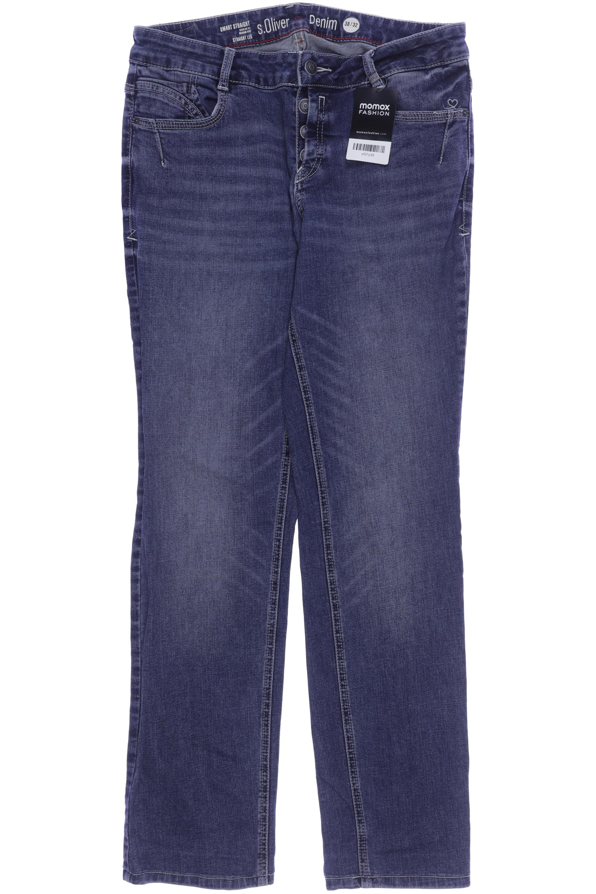 

s.Oliver Damen Jeans, blau, Gr. 38