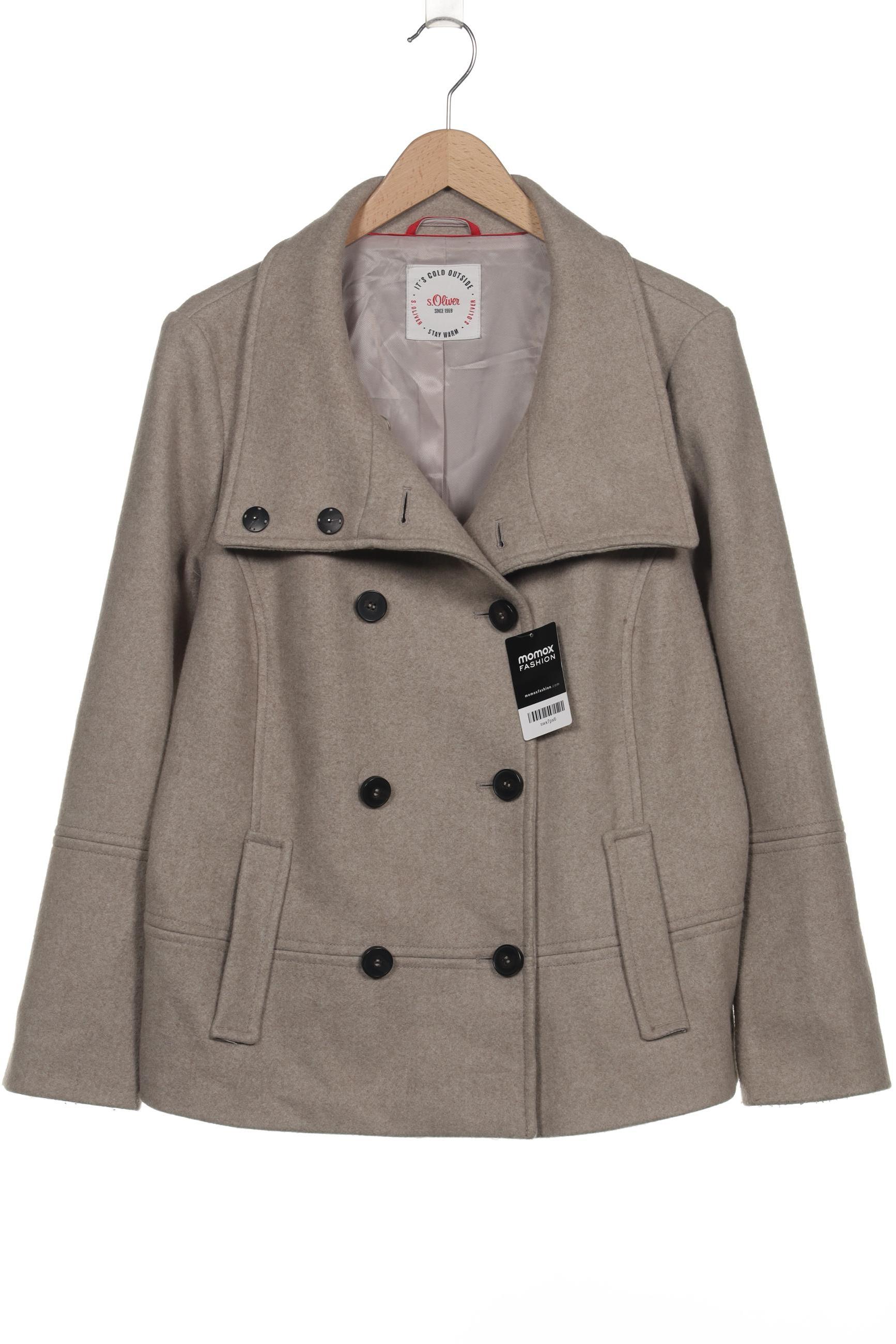 

s.Oliver Damen Jacke, beige, Gr. 44