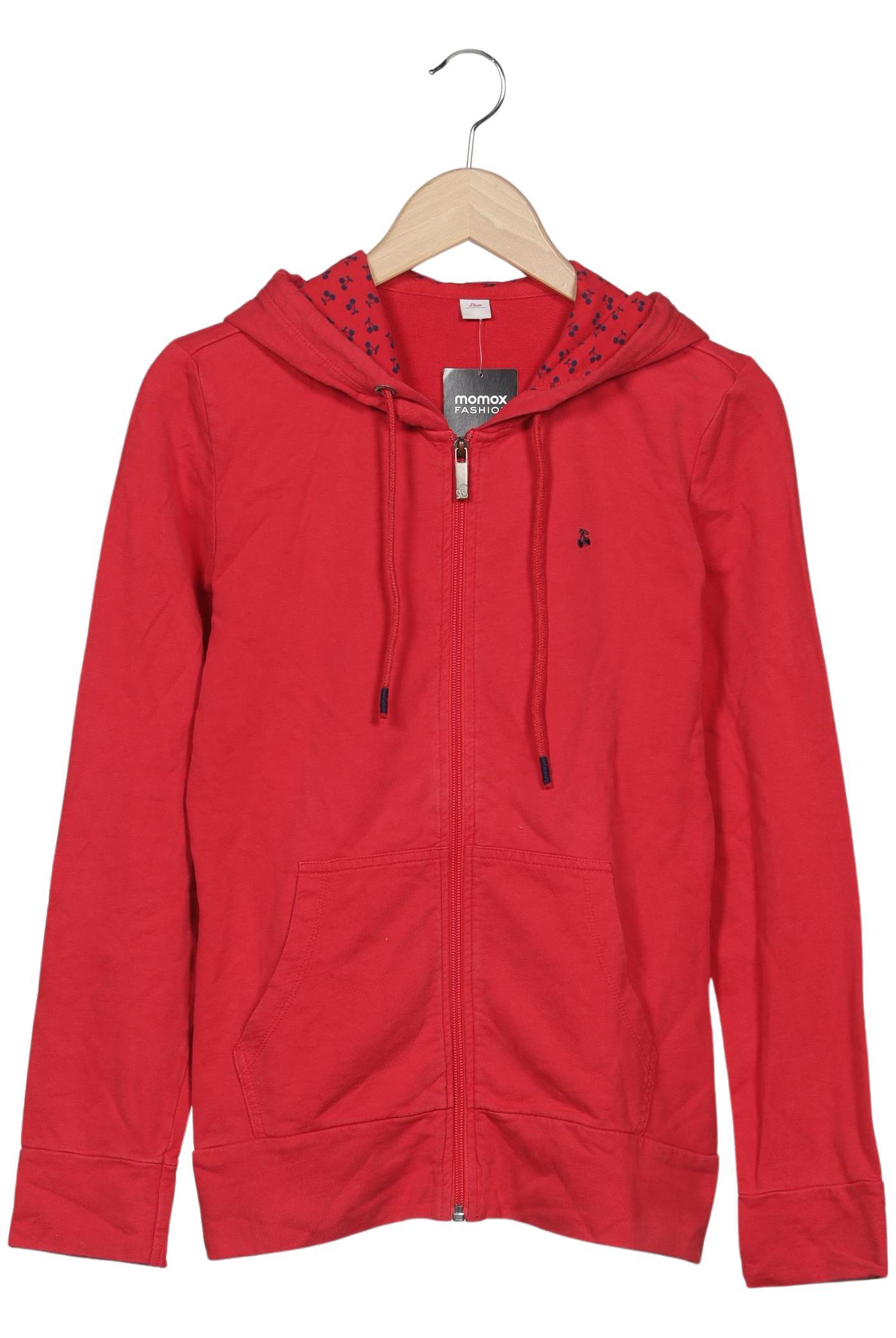 

s.Oliver Damen Kapuzenpullover, rot, Gr. 36
