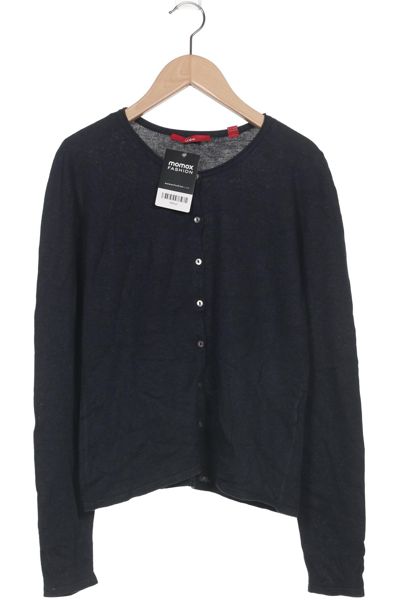 

s.Oliver Damen Strickjacke, marineblau, Gr. 36
