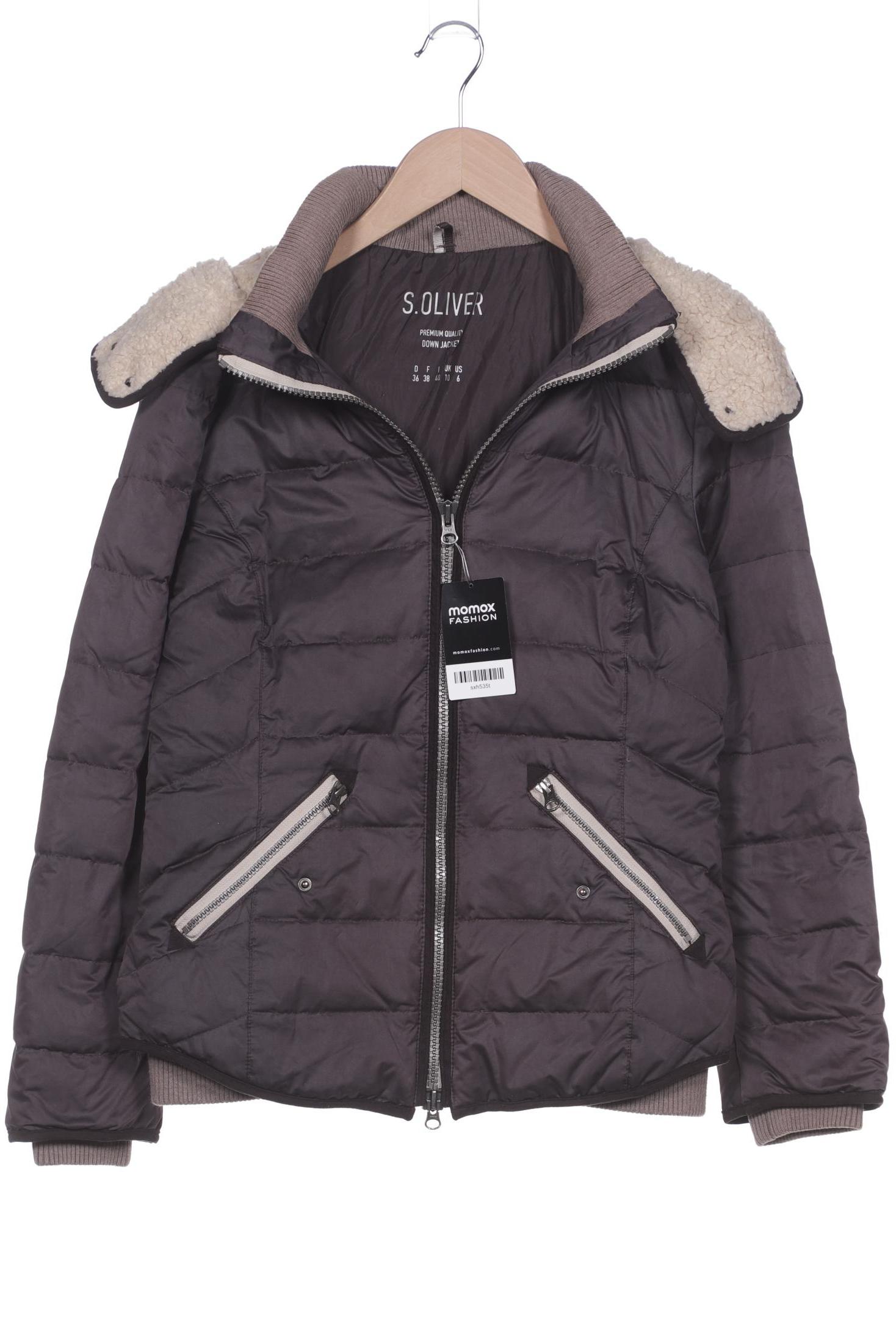 

s.Oliver Damen Jacke, grau, Gr. 36
