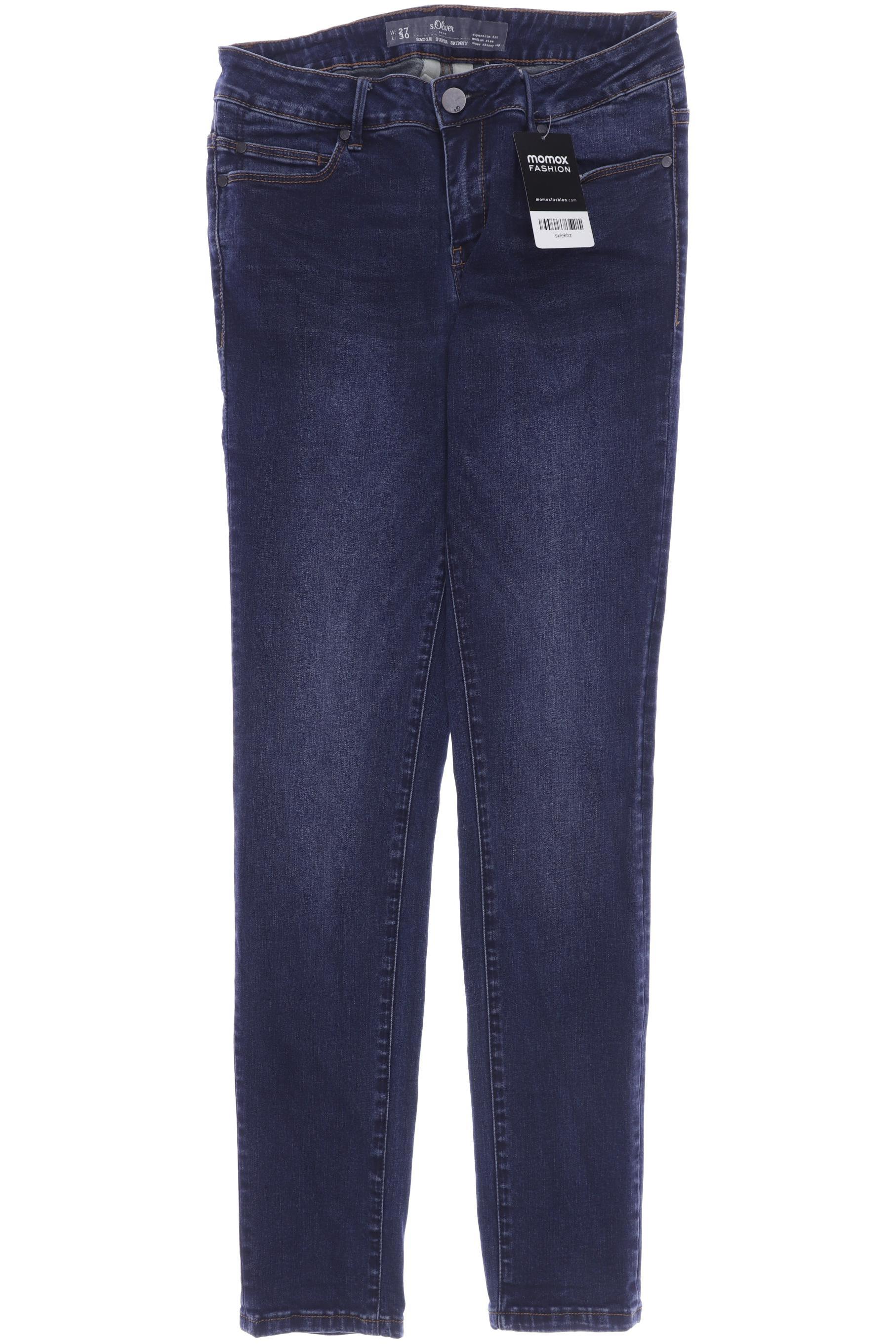 

s.Oliver Damen Jeans, marineblau