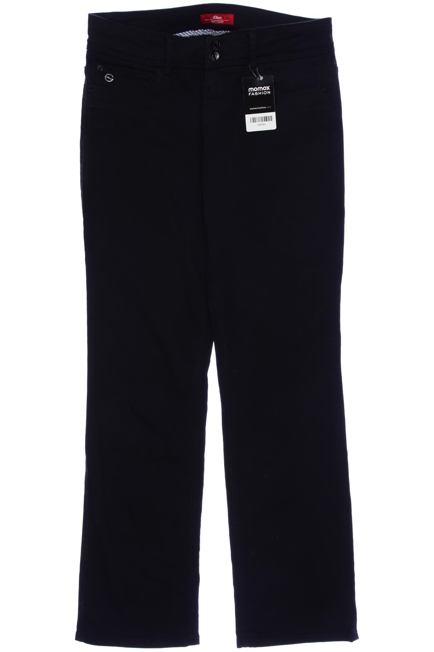 

s.Oliver Damen Jeans, schwarz, Gr. 40