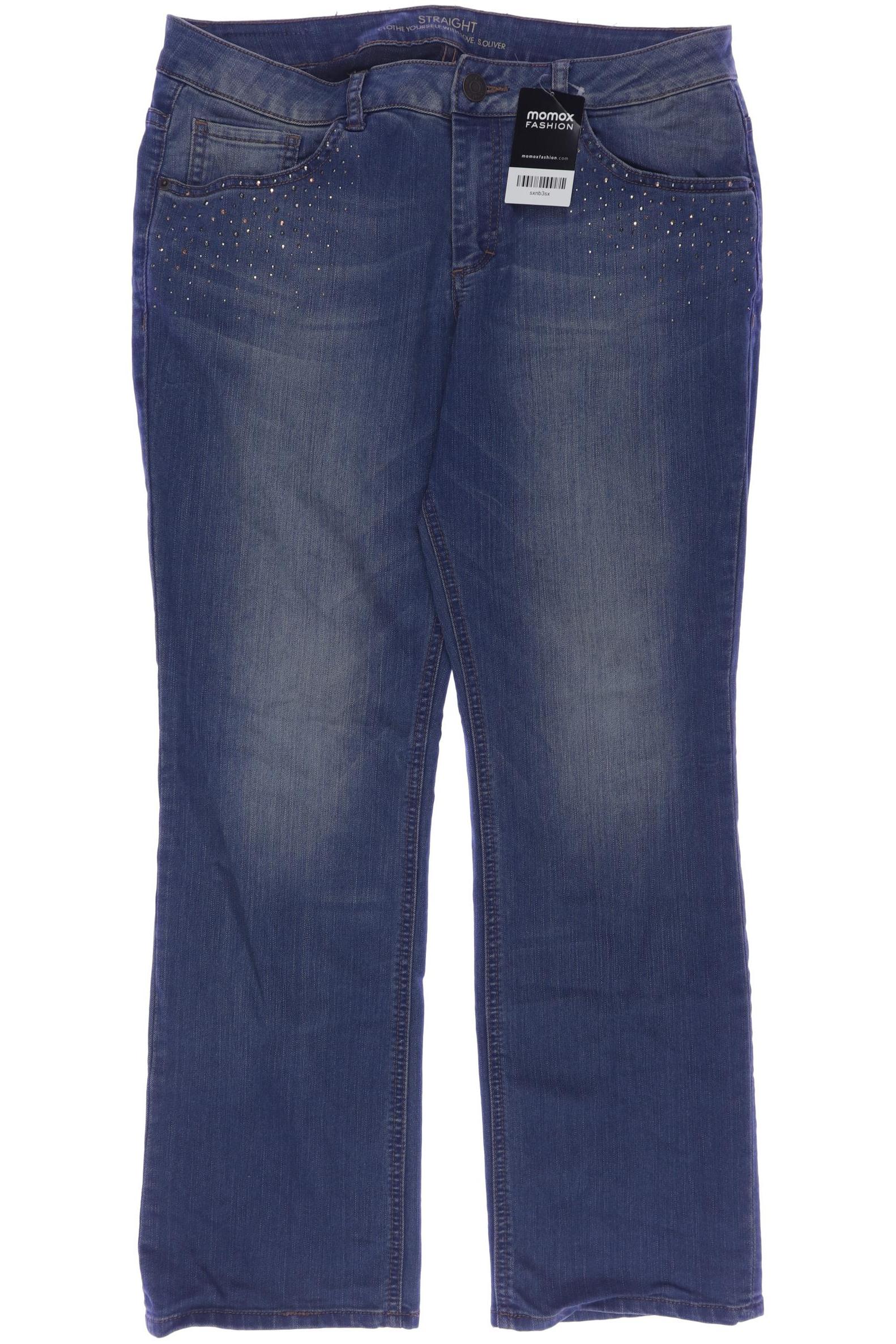 

s.Oliver Damen Jeans, blau, Gr. 42