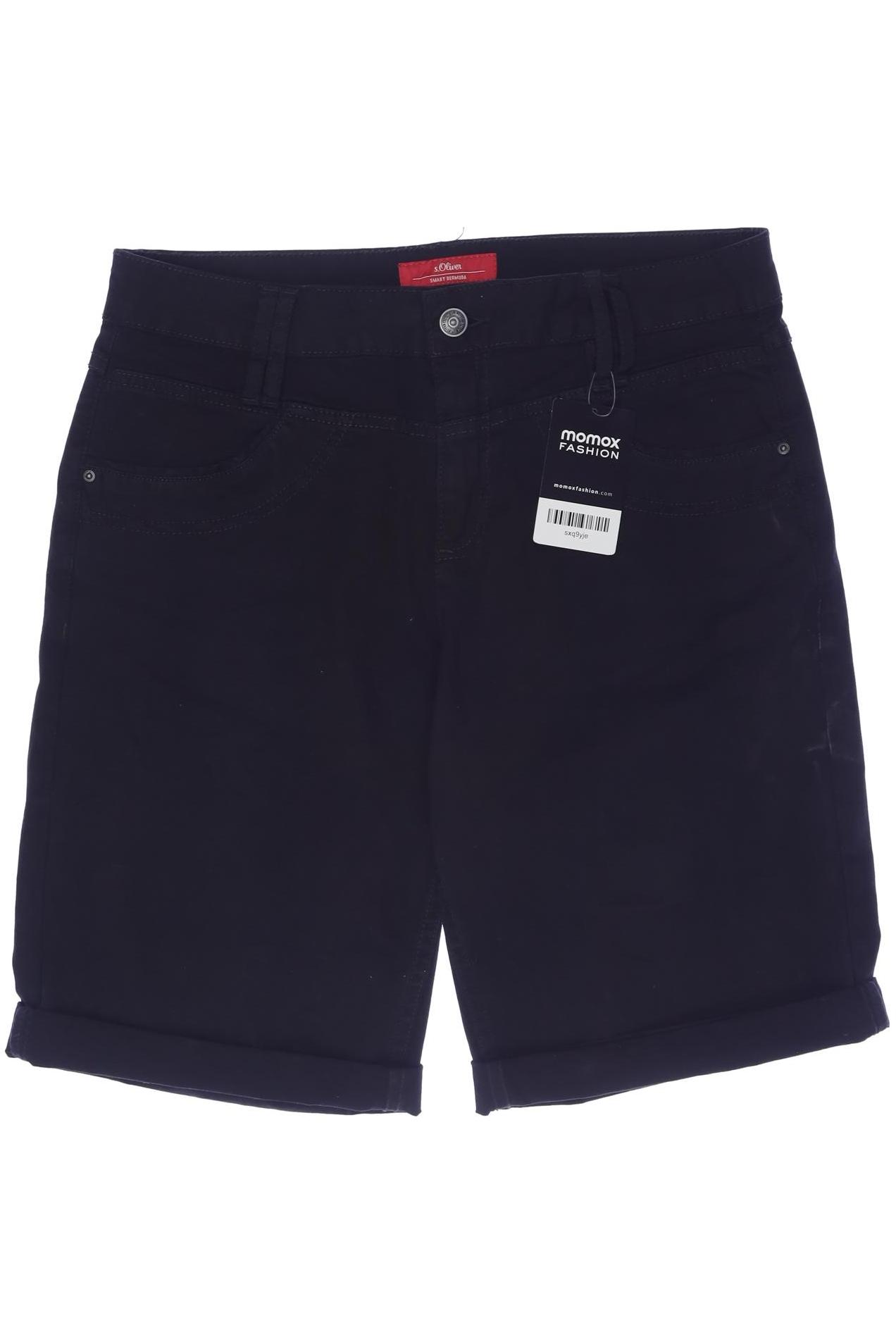 

s.Oliver Damen Shorts, schwarz, Gr. 31