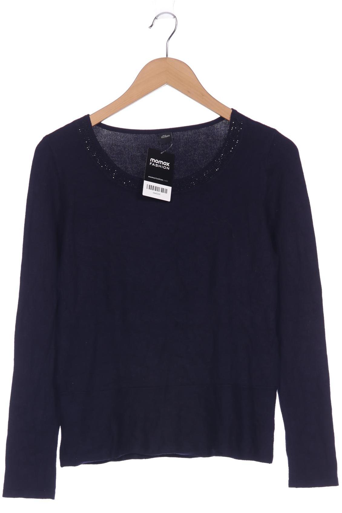 

s.Oliver Damen Pullover, marineblau, Gr. 36