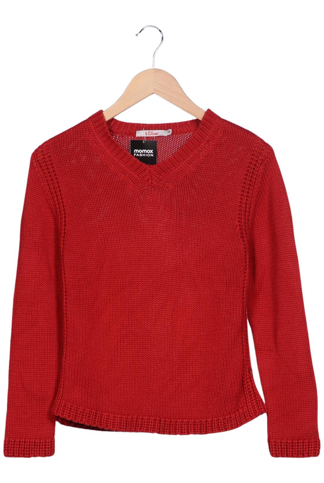 

s.Oliver Damen Pullover, rot, Gr. 36