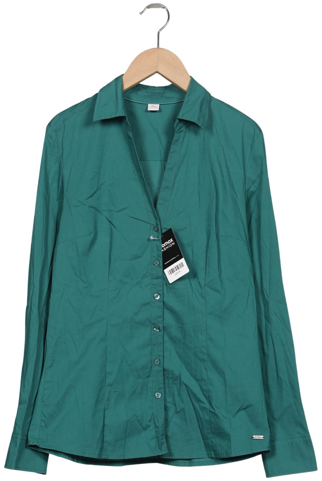 

s.Oliver Damen Bluse, türkis, Gr. 36