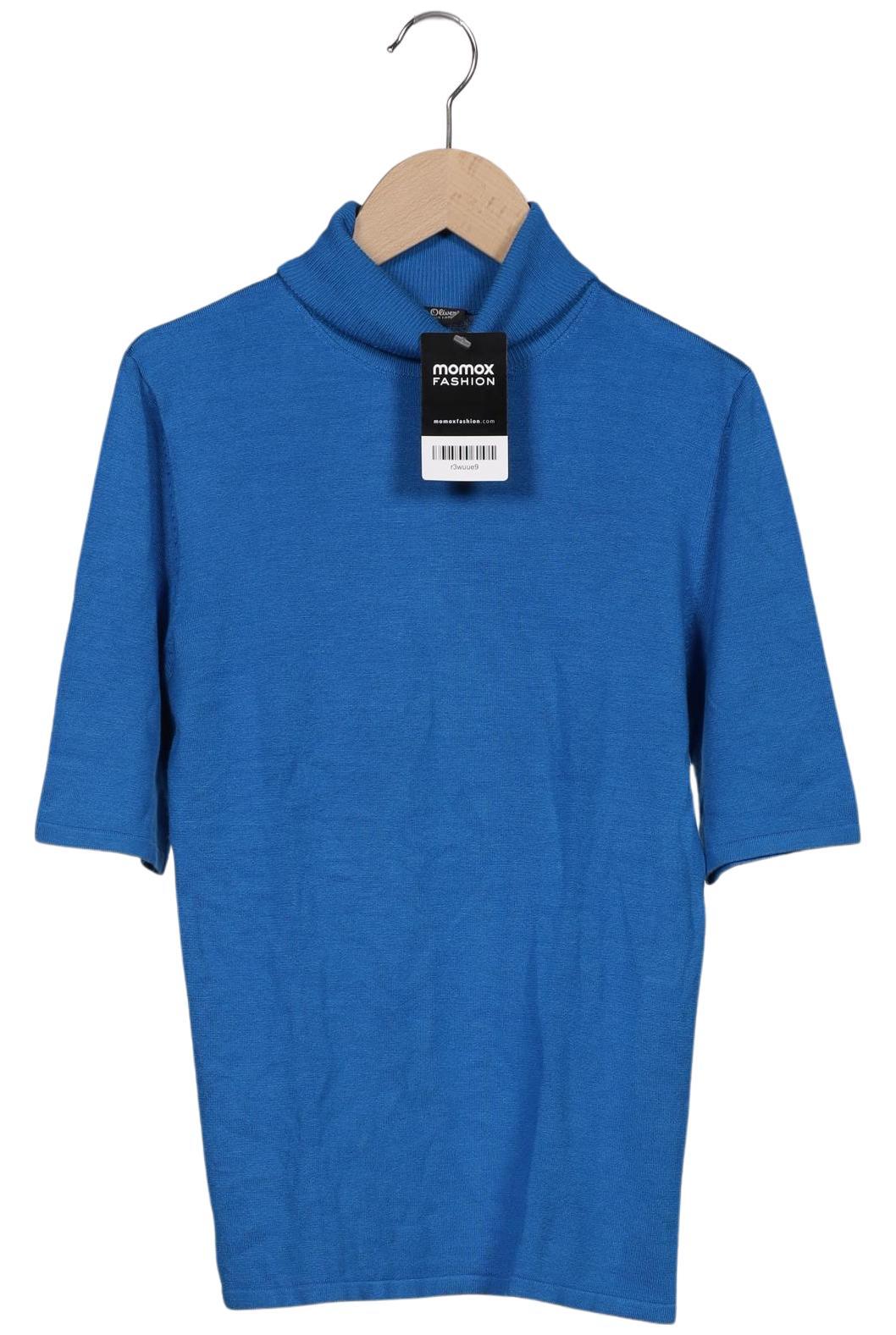 

s.Oliver Damen Pullover, blau, Gr. 36