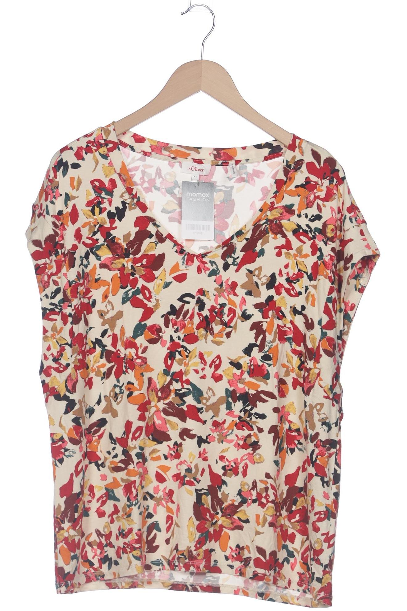 

s.Oliver Damen T-Shirt, beige, Gr. 42
