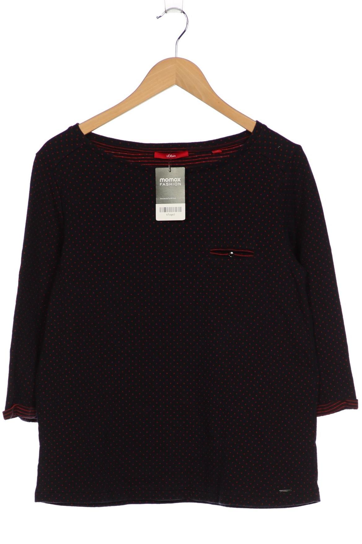 

s.Oliver Damen Langarmshirt, marineblau, Gr. 40