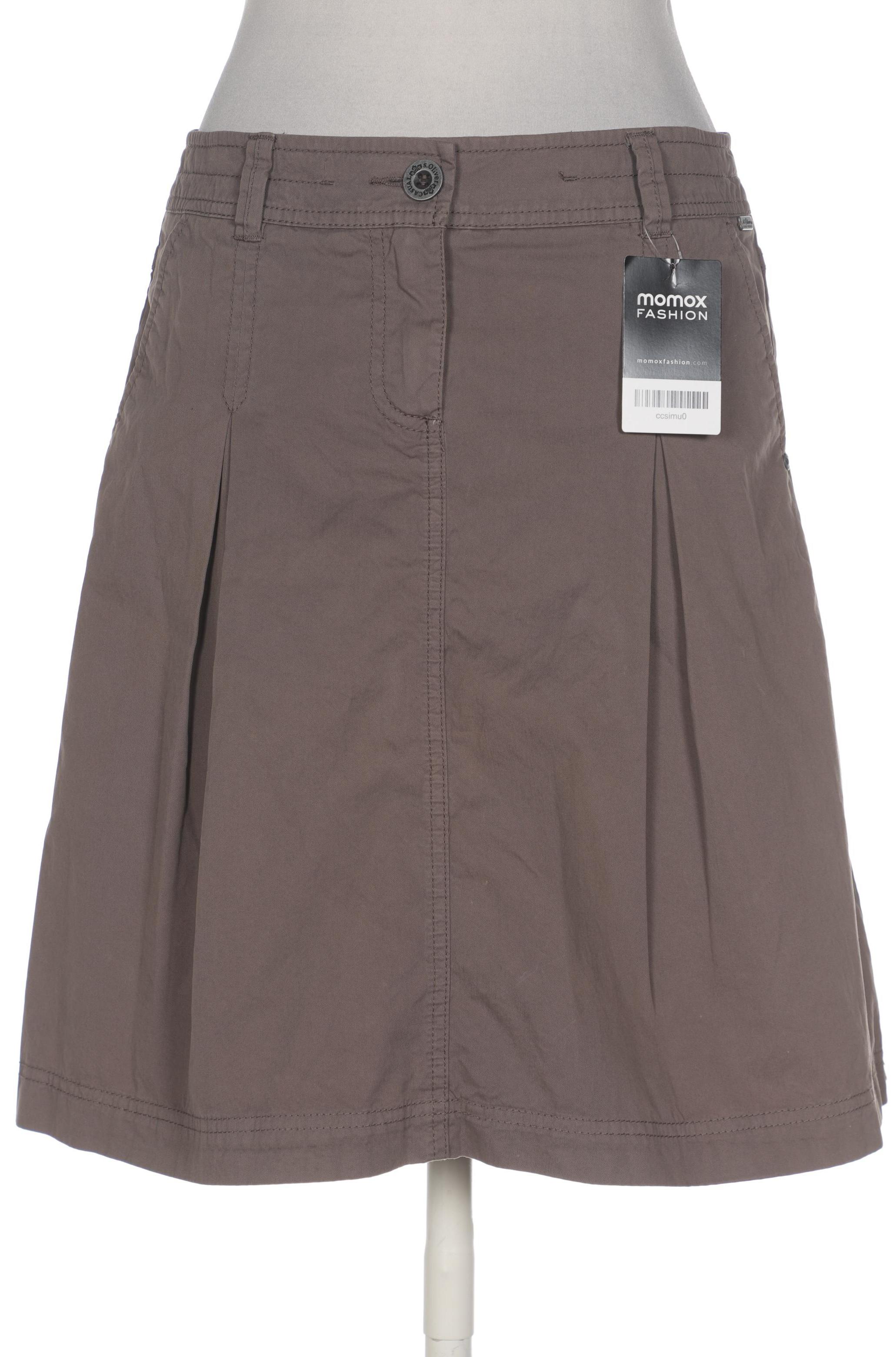 

s.Oliver Damen Rock, grau, Gr. 34