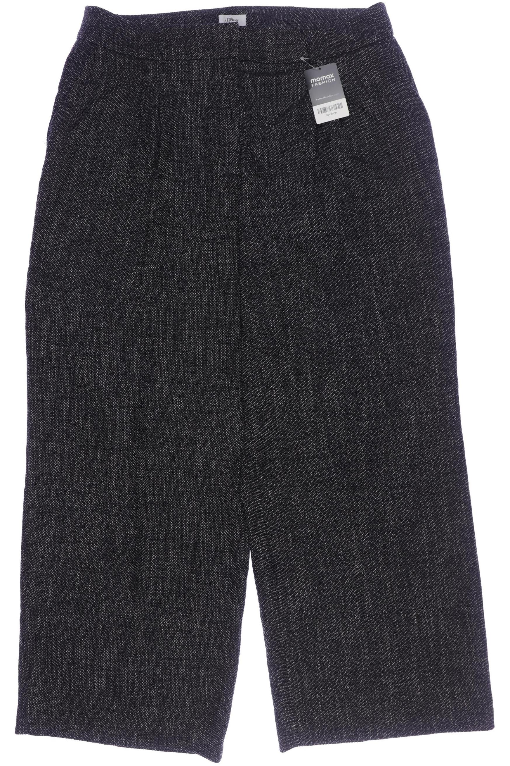 

s.Oliver Damen Stoffhose, schwarz, Gr. 38