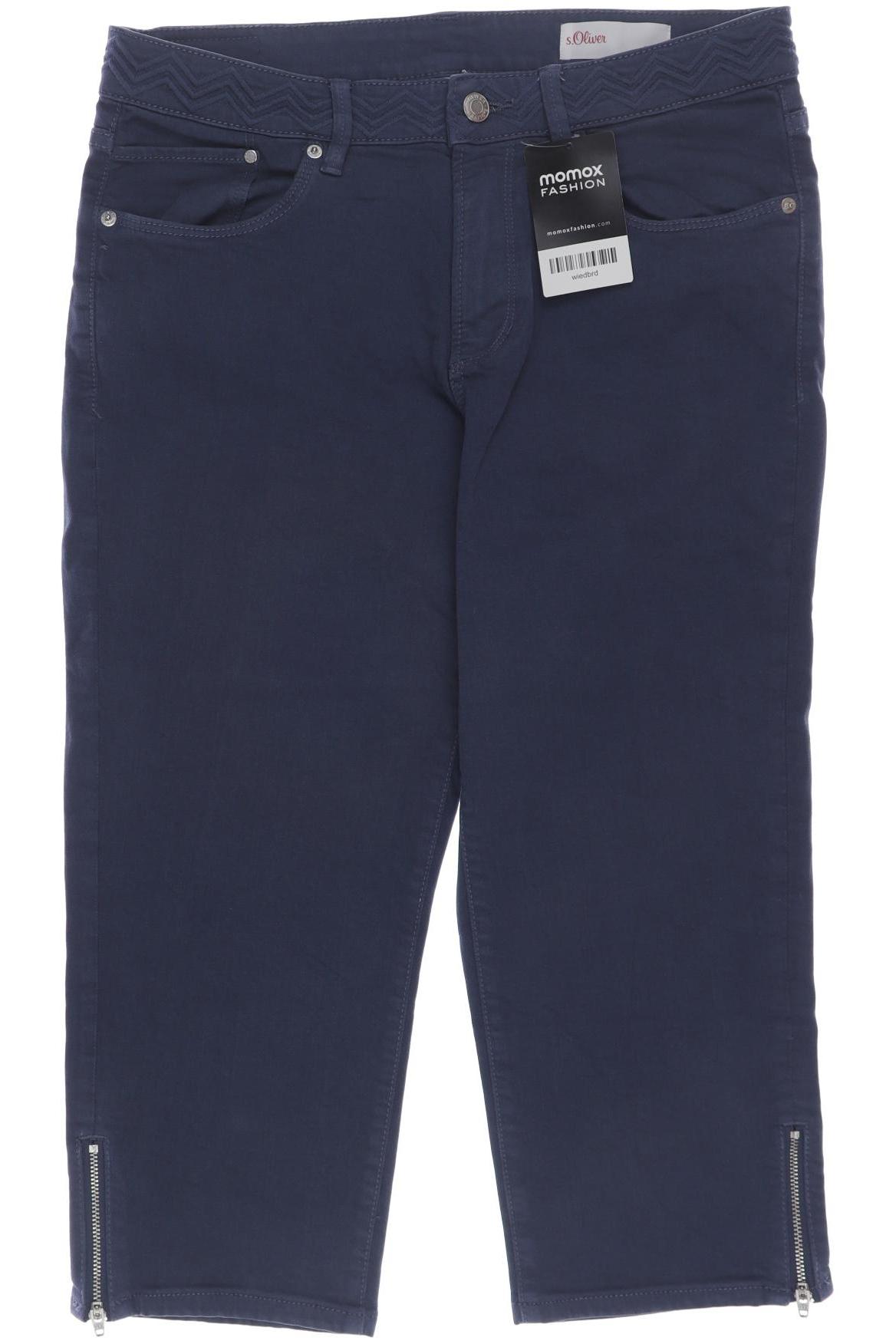 

s.Oliver Damen Stoffhose, blau, Gr. 38