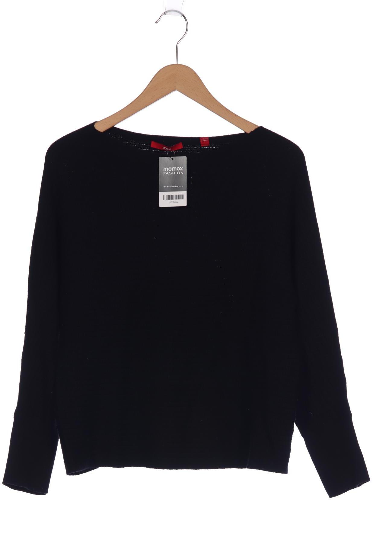 

s.Oliver Damen Pullover, schwarz