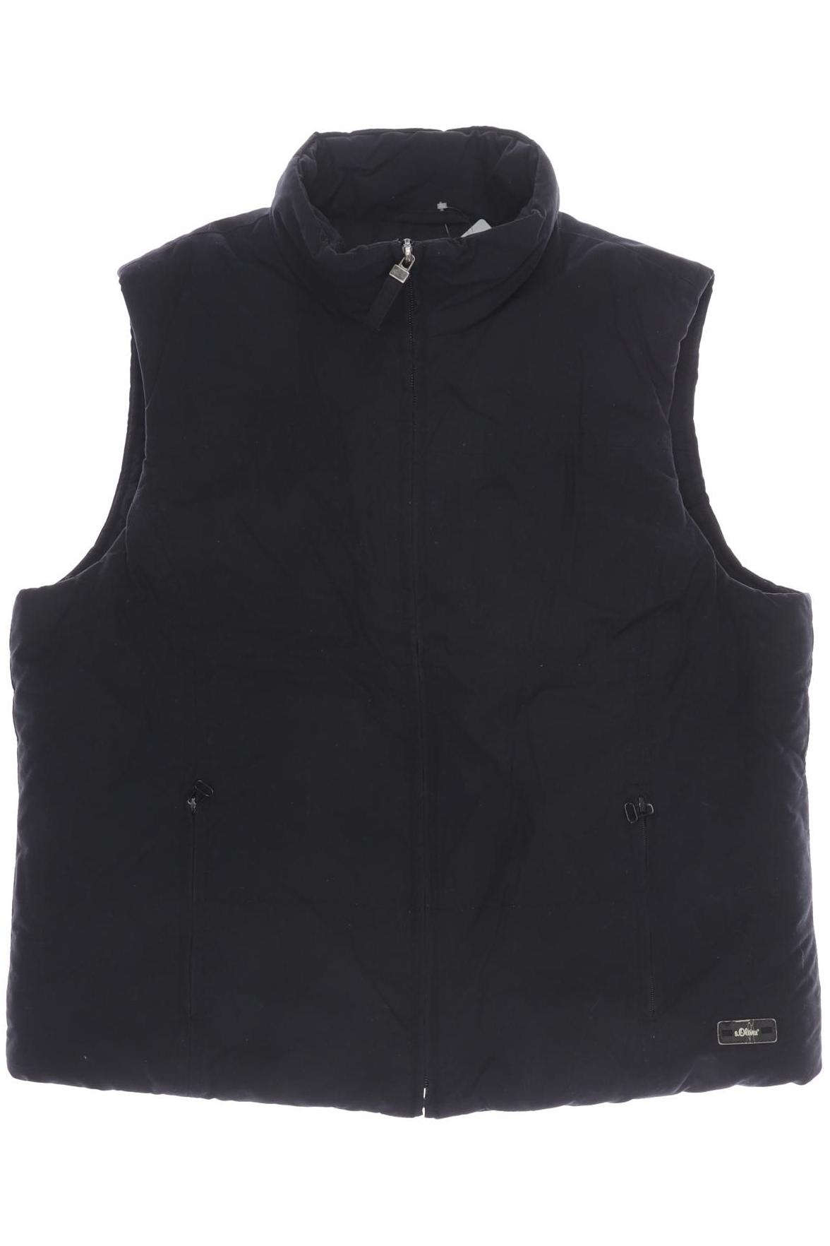 

s.Oliver Damen Weste, schwarz, Gr. 38