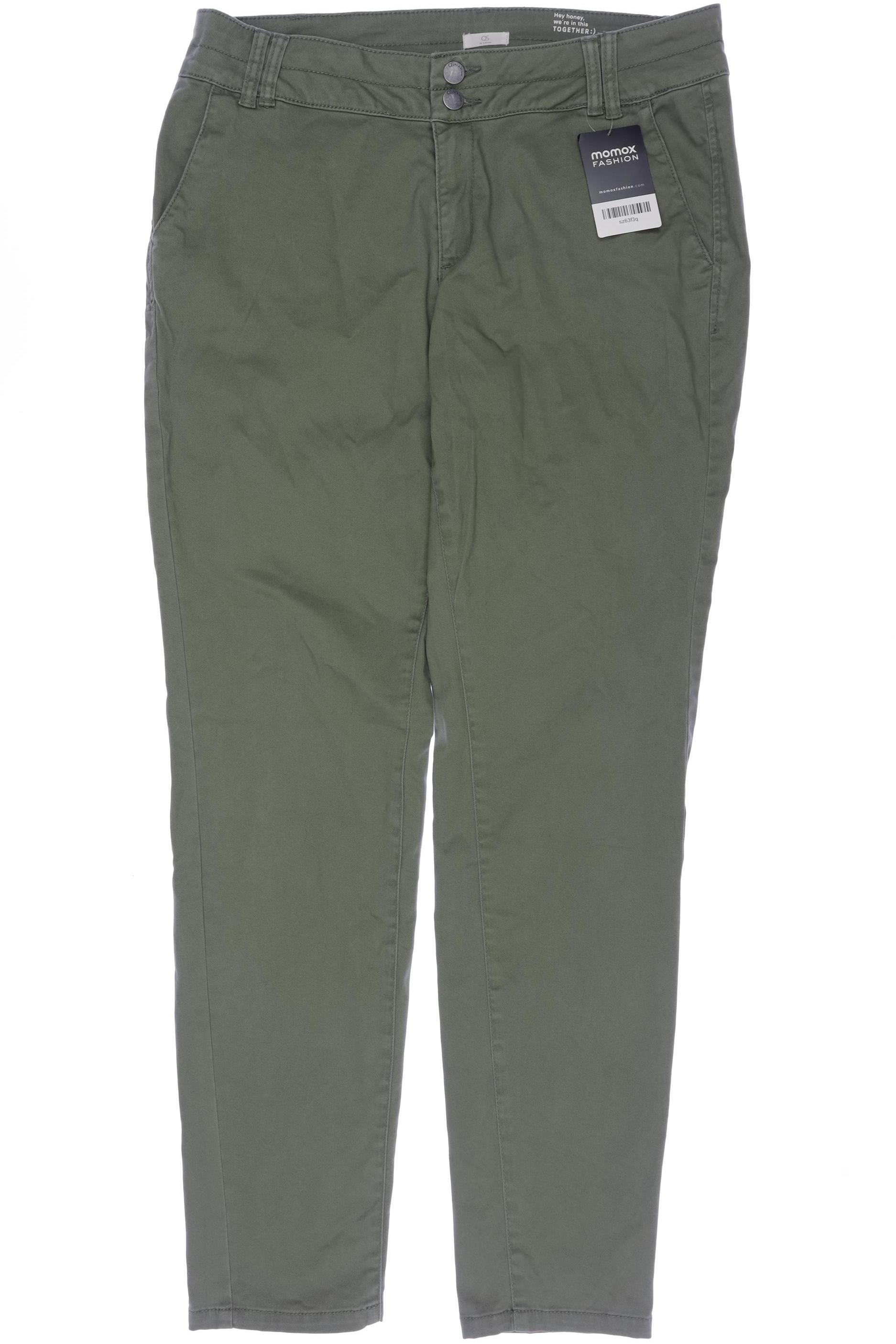 

s.Oliver Damen Stoffhose, grün, Gr. 38