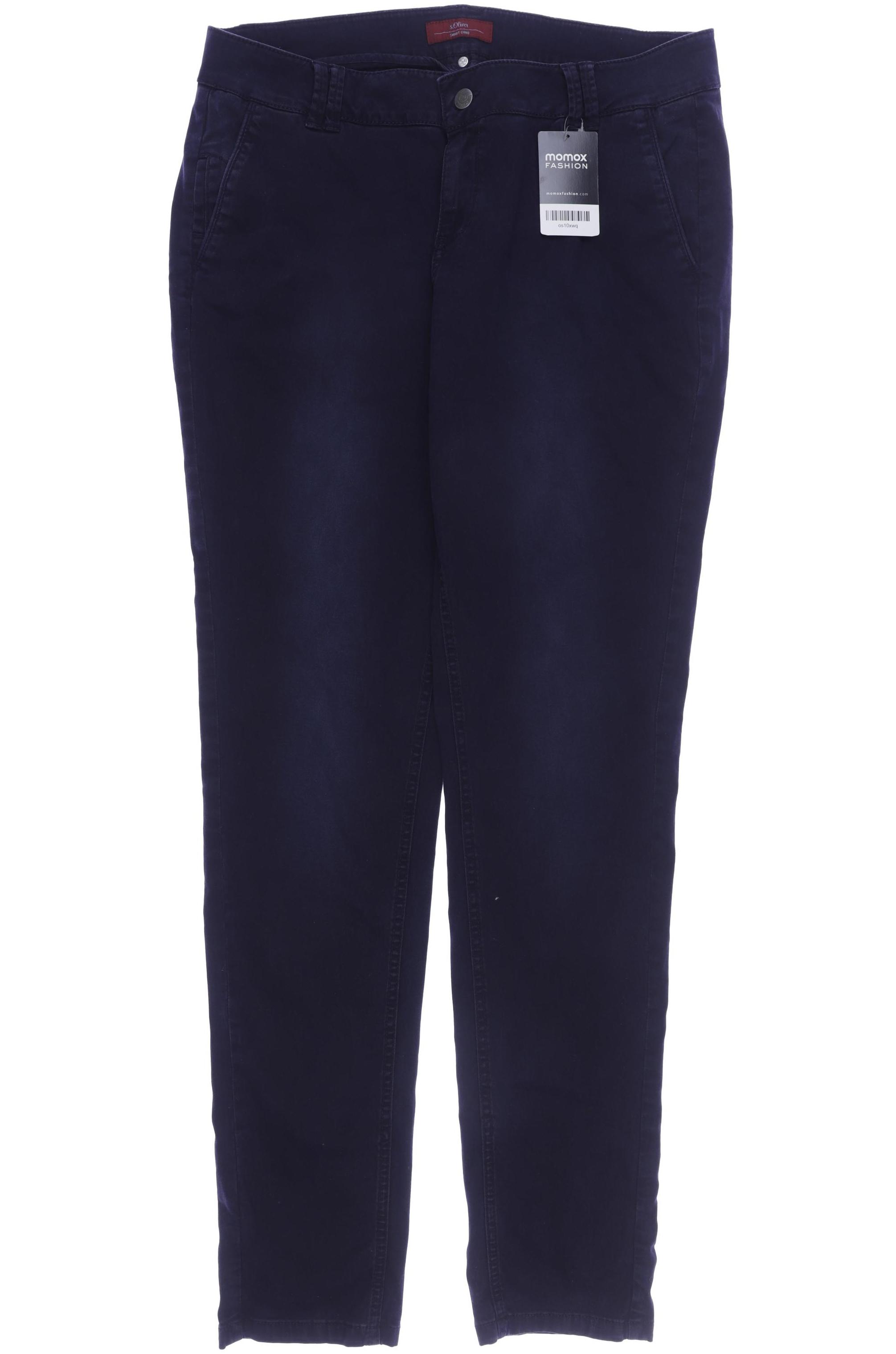 

s.Oliver Damen Stoffhose, marineblau, Gr. 40