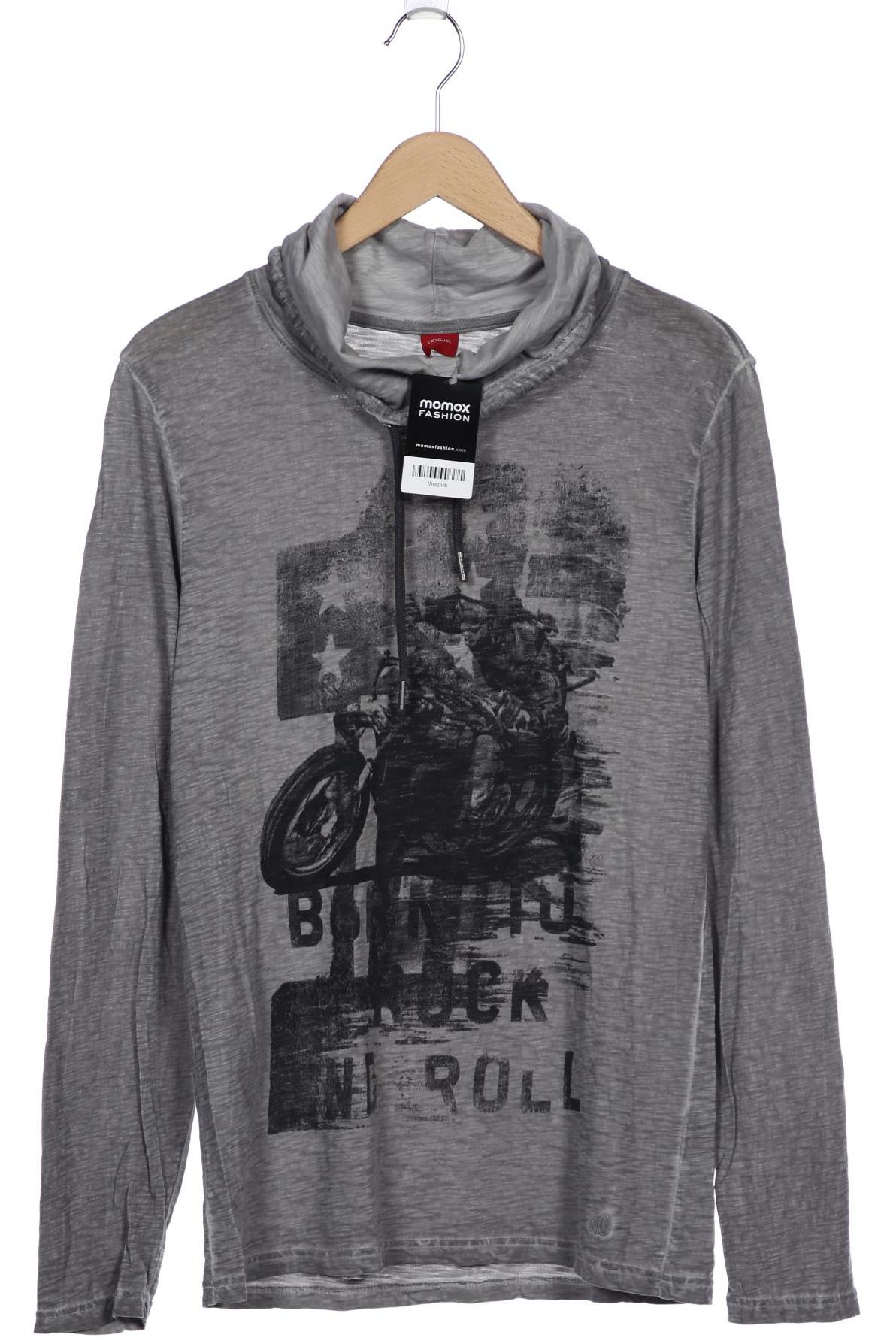 

s.Oliver Damen Langarmshirt, grau