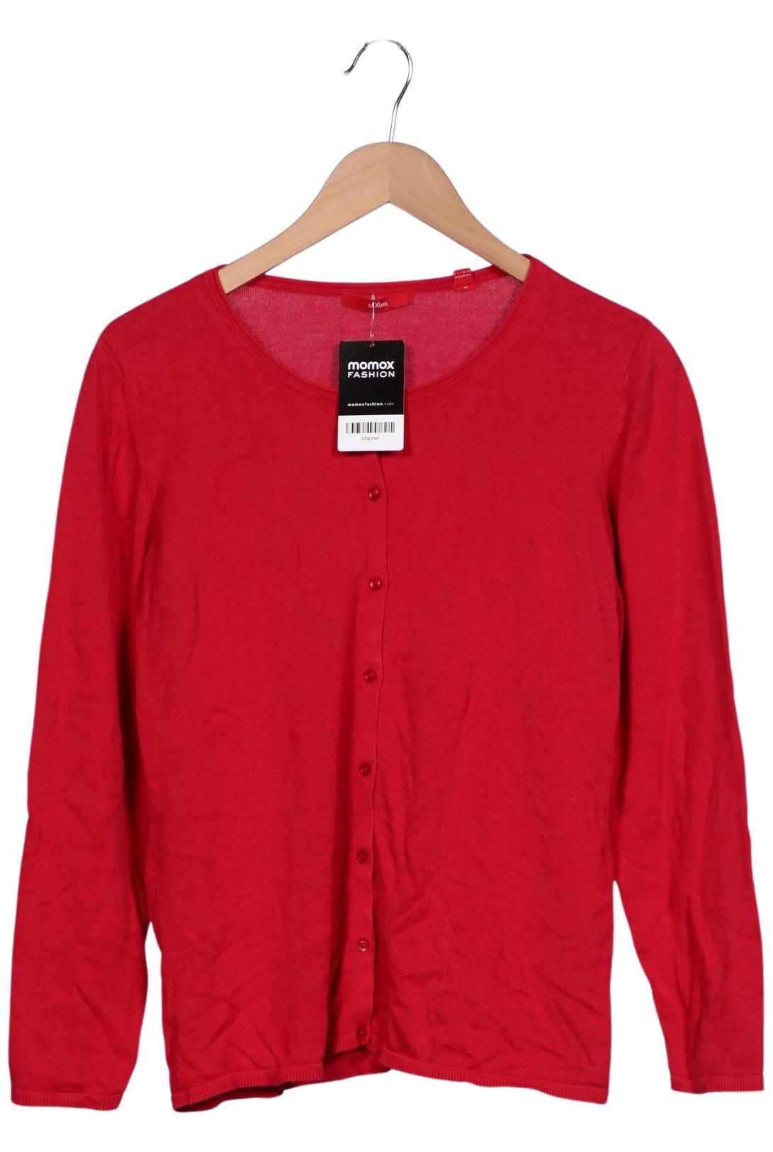 

s.Oliver Damen Strickjacke, rot, Gr. 44
