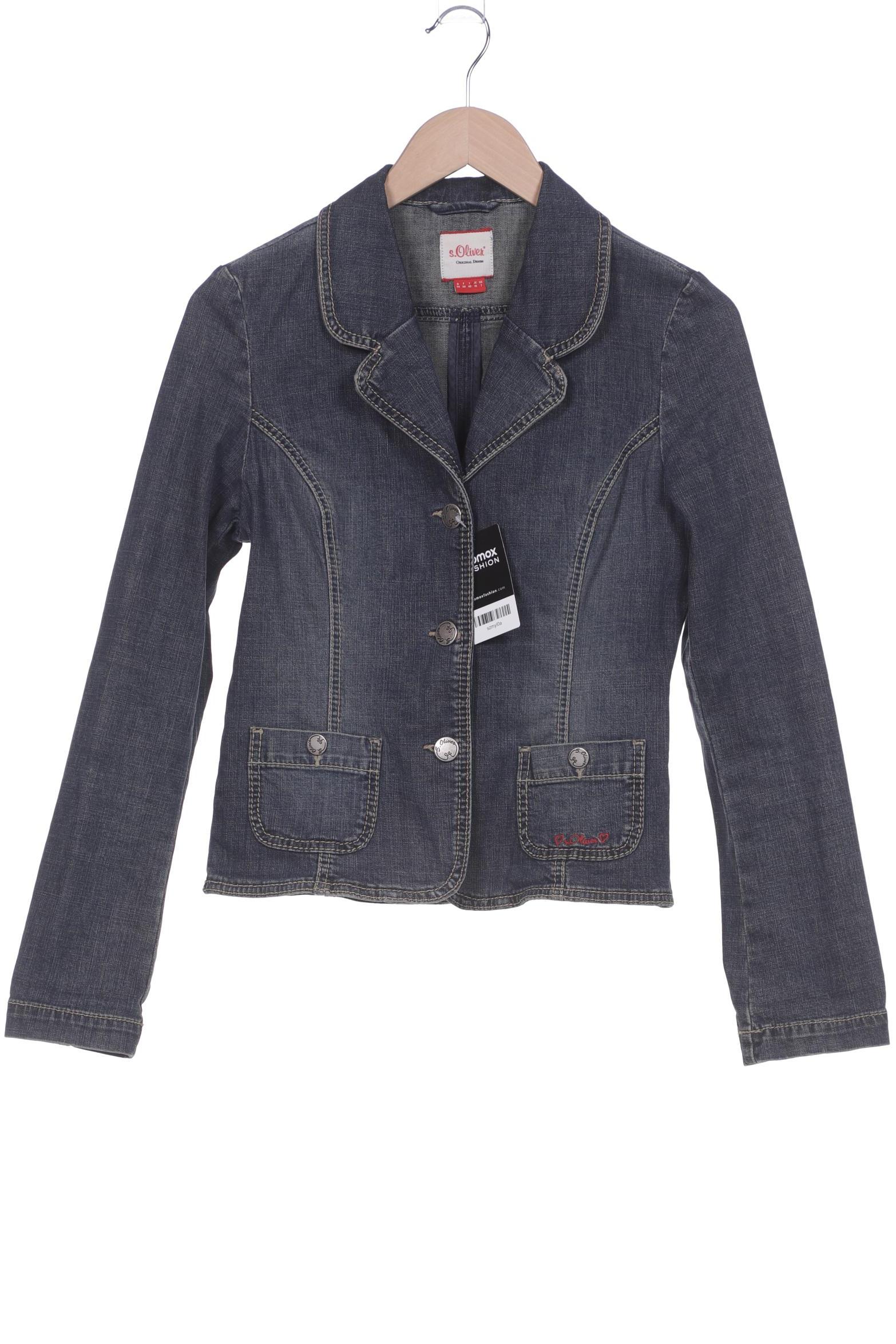 

s.Oliver Damen Jacke, blau, Gr. 36
