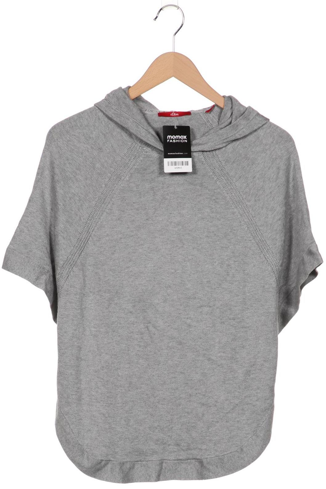 

s.Oliver Damen Kapuzenpullover, silber