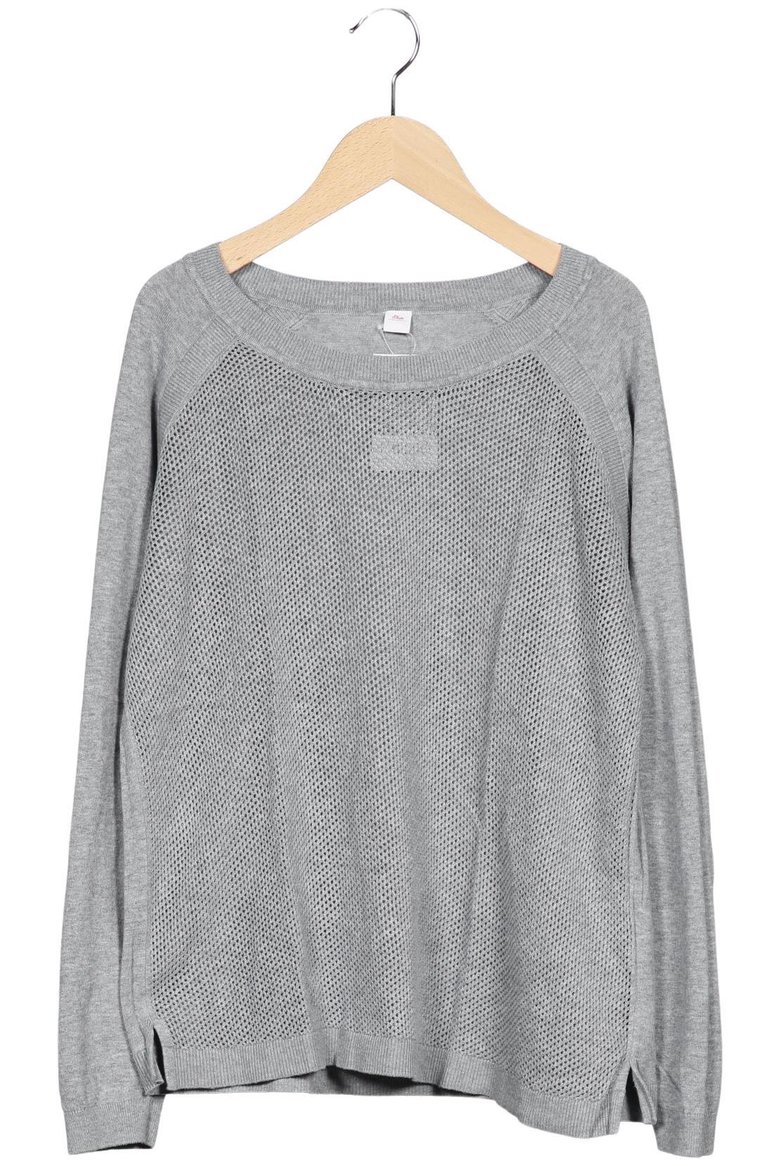 

s.Oliver Damen Pullover, grau, Gr. 42