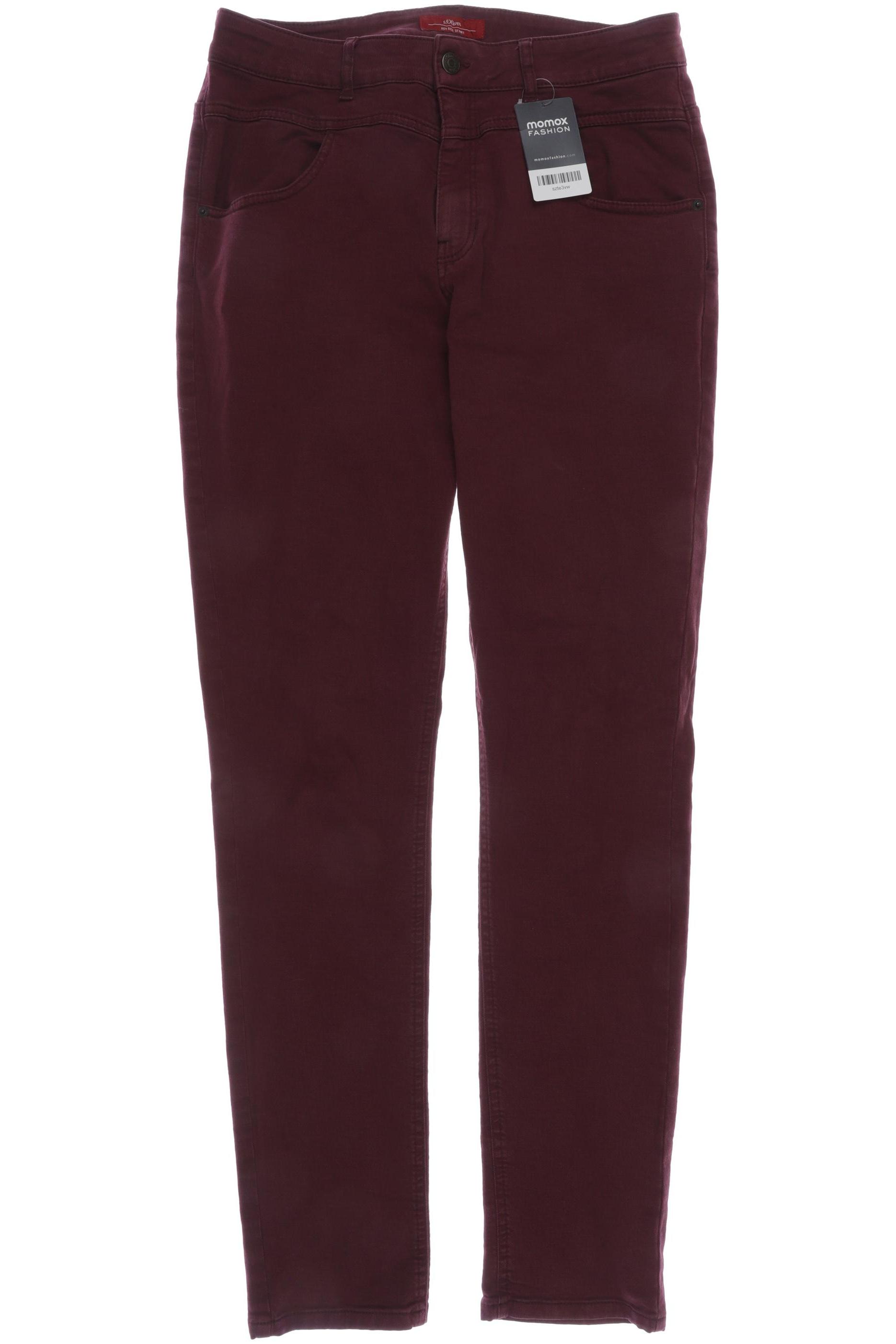 

s.Oliver Damen Jeans, bordeaux, Gr. 42