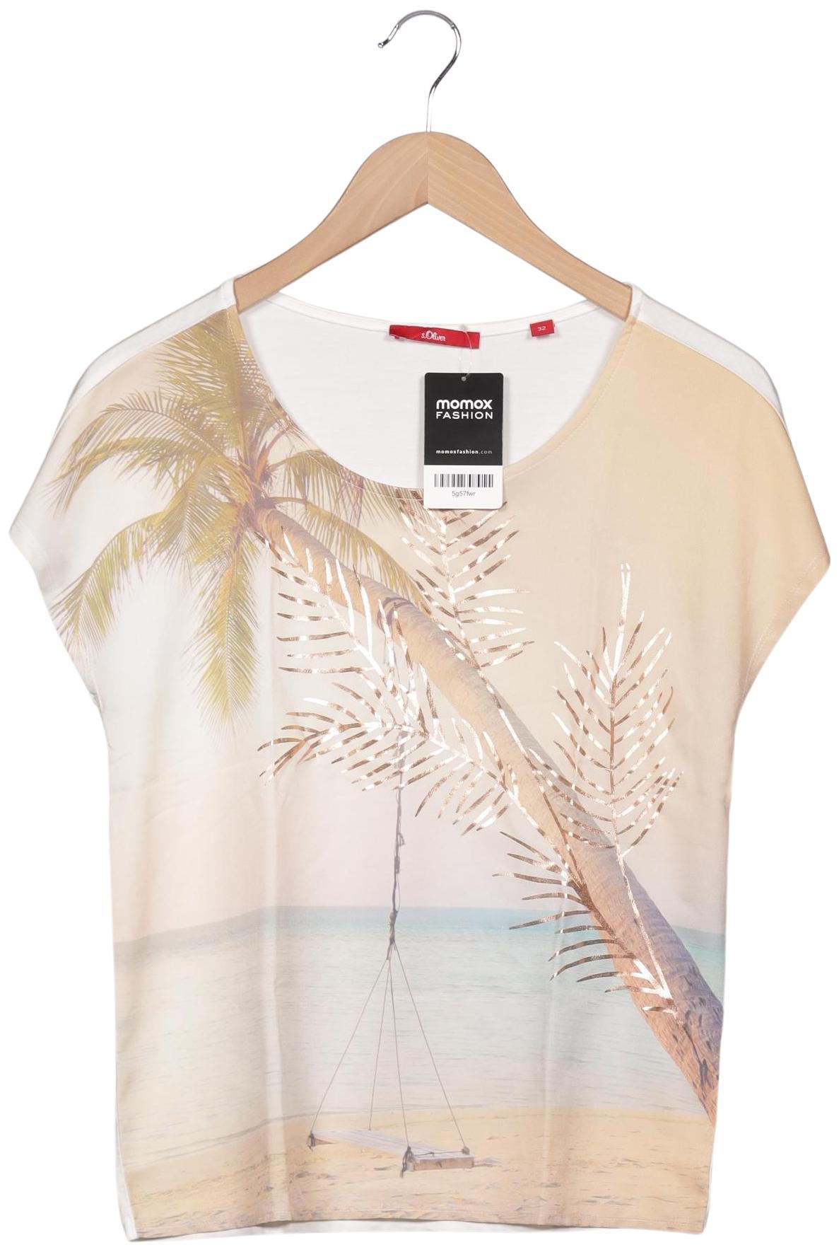 

s.Oliver Damen T-Shirt, mehrfarbig, Gr. 32