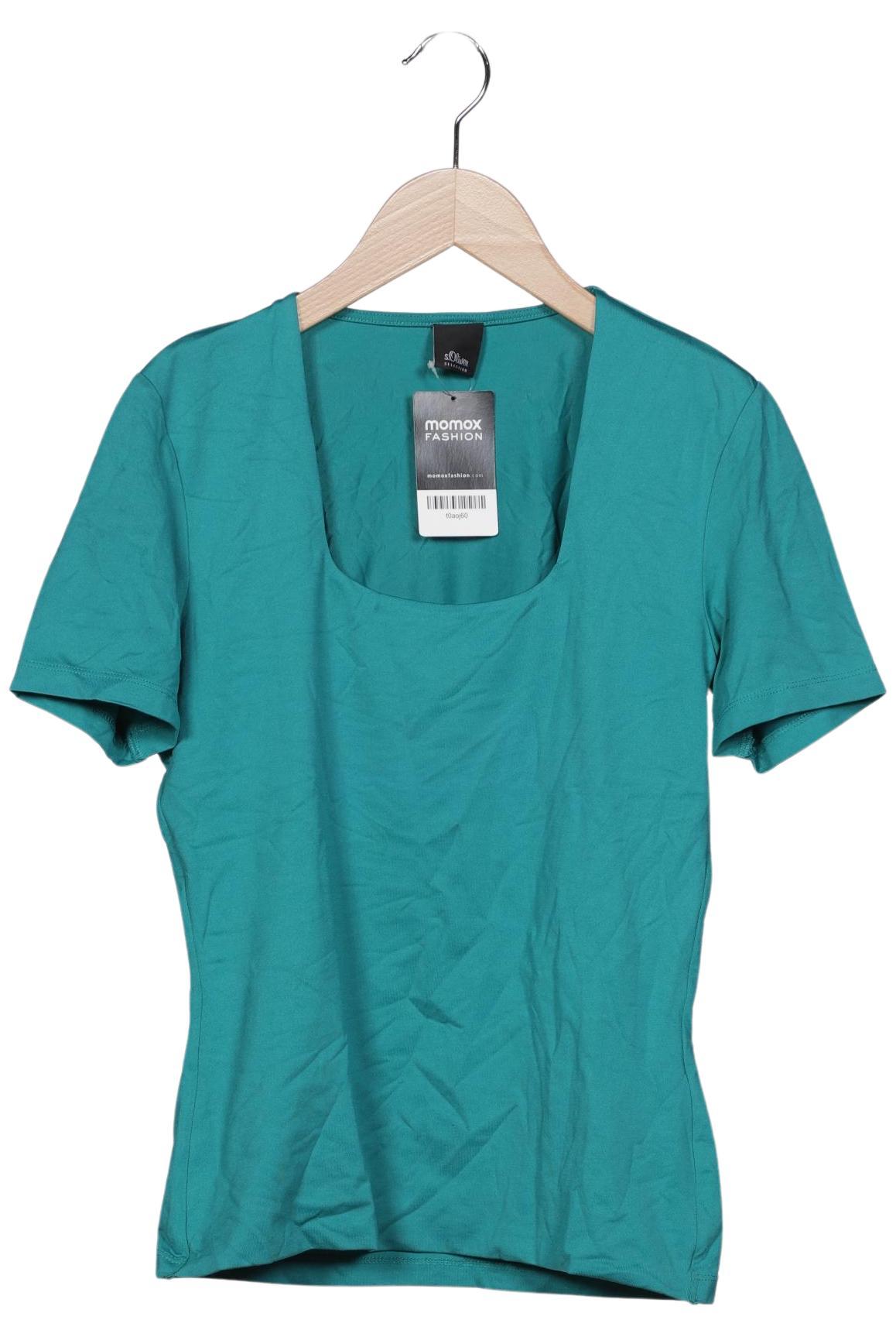 

s.Oliver Damen T-Shirt, türkis, Gr. 36