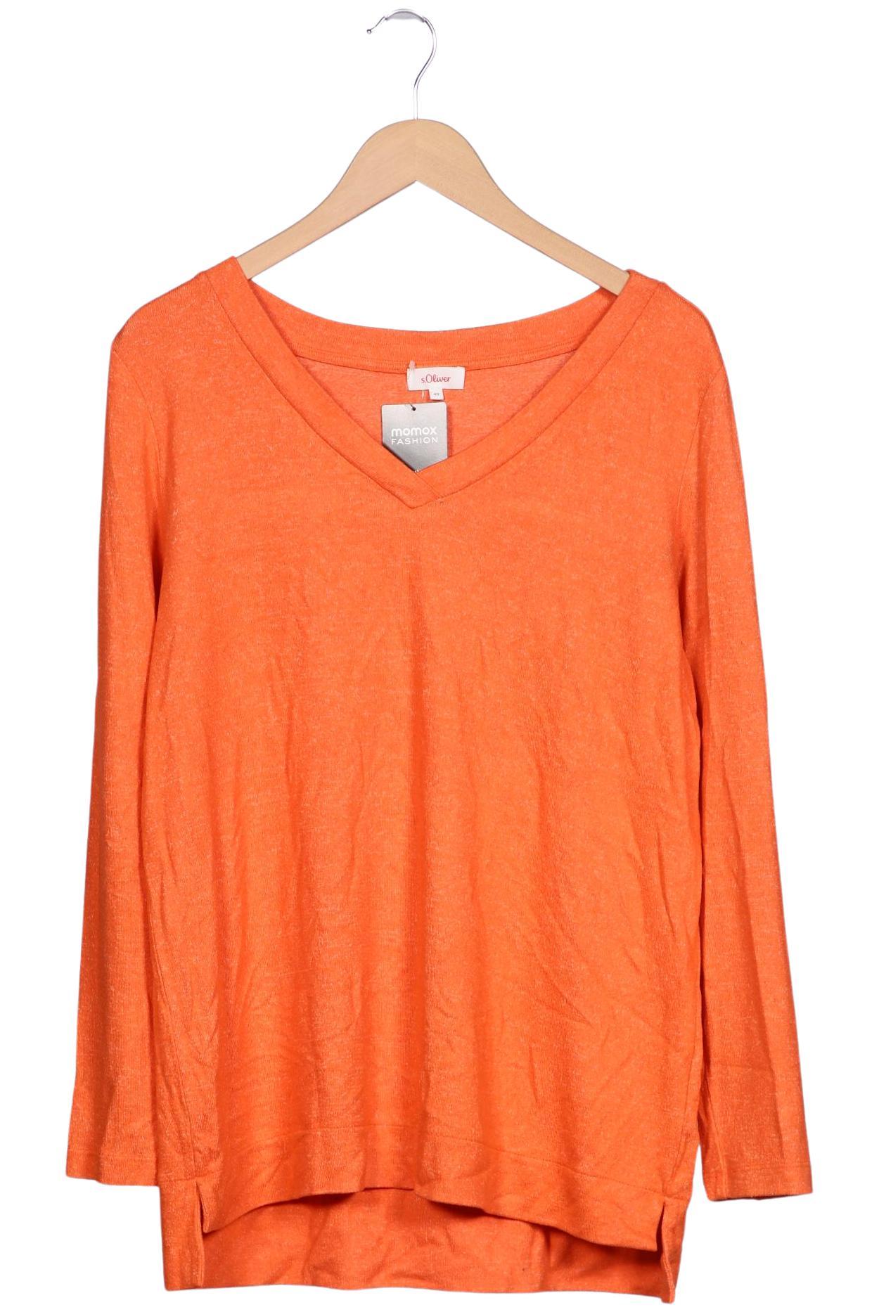 

s.Oliver Damen Pullover, orange, Gr. 40
