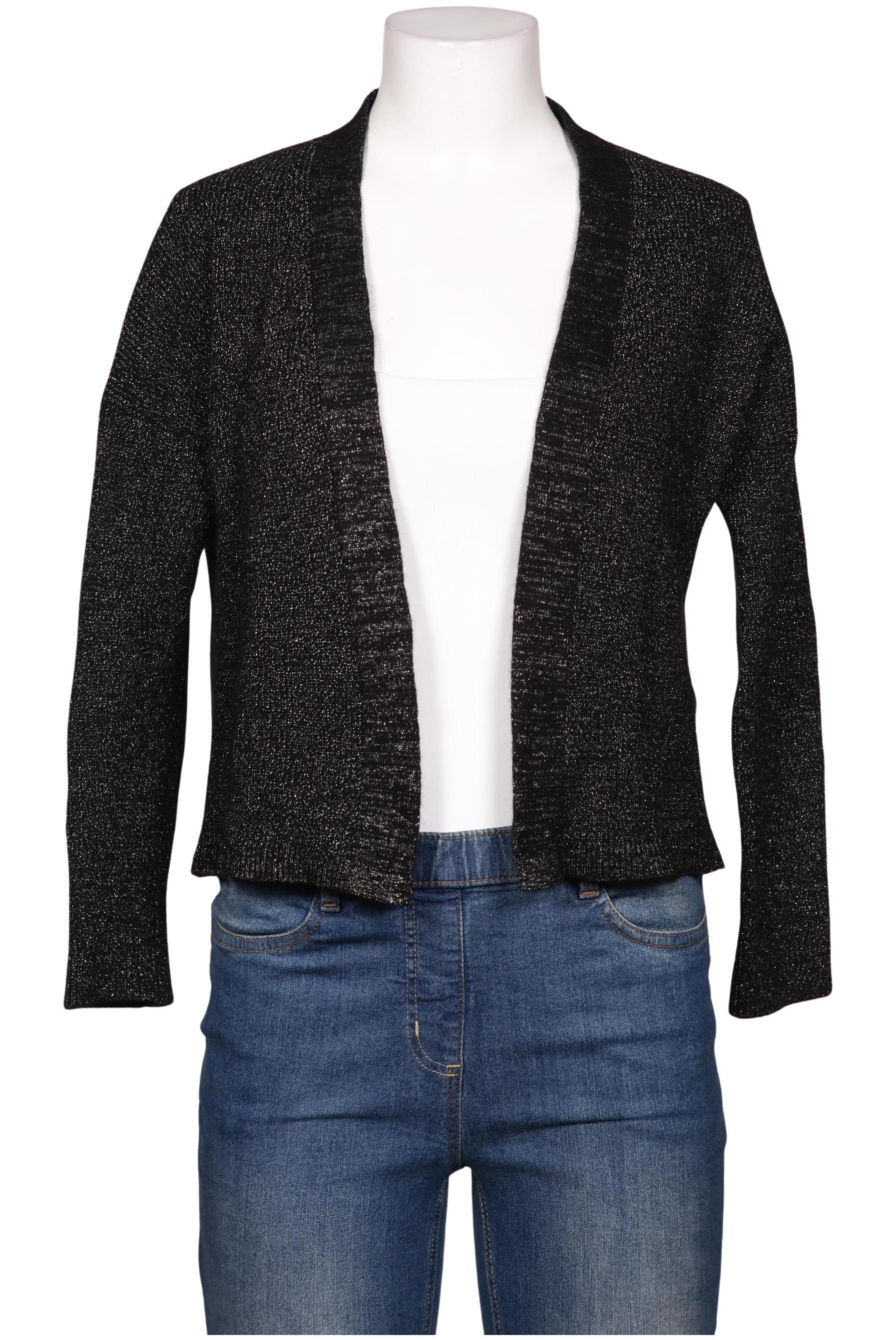 

s.Oliver Damen Strickjacke, schwarz, Gr. 38