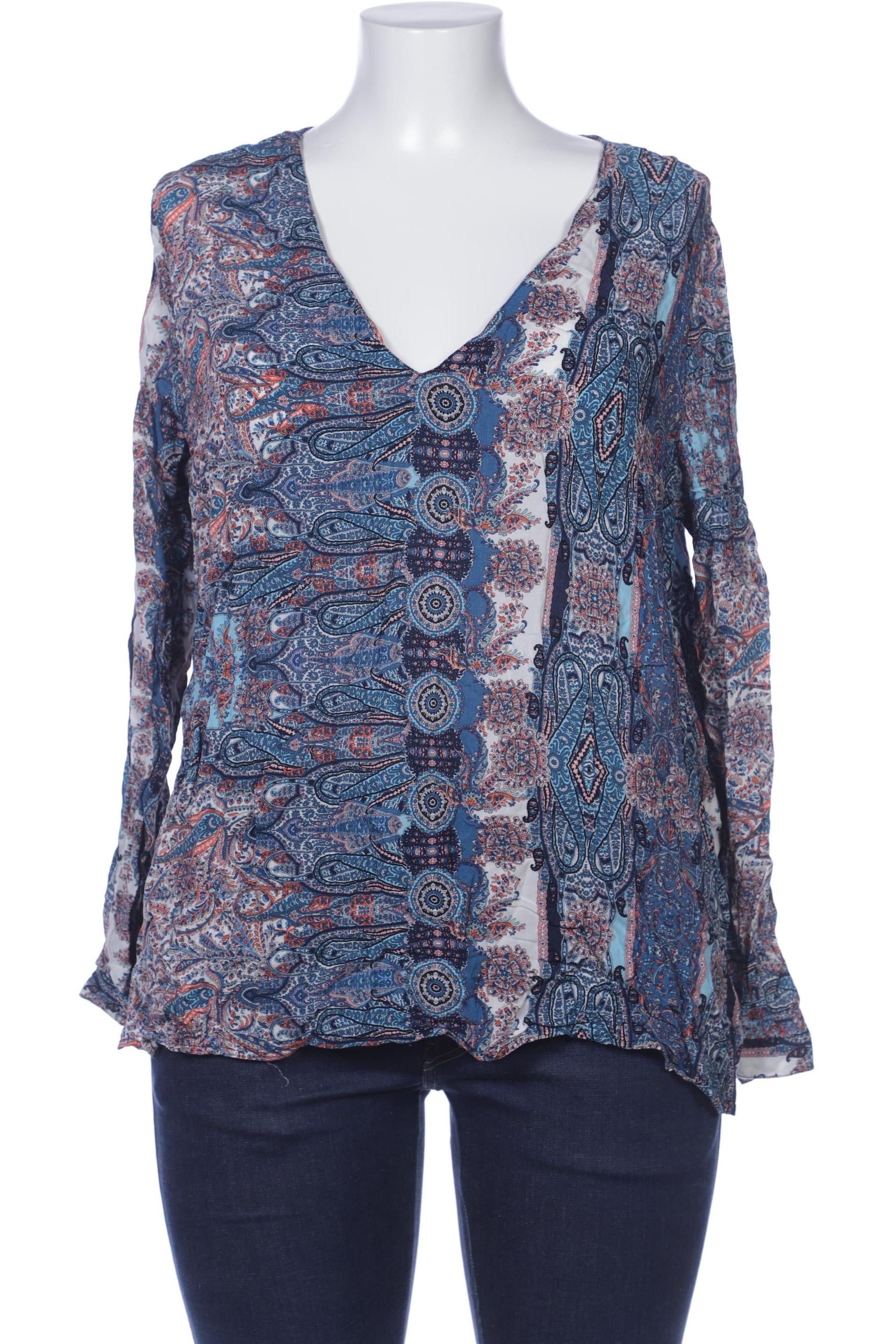 

s.Oliver Damen Bluse, blau, Gr. 46