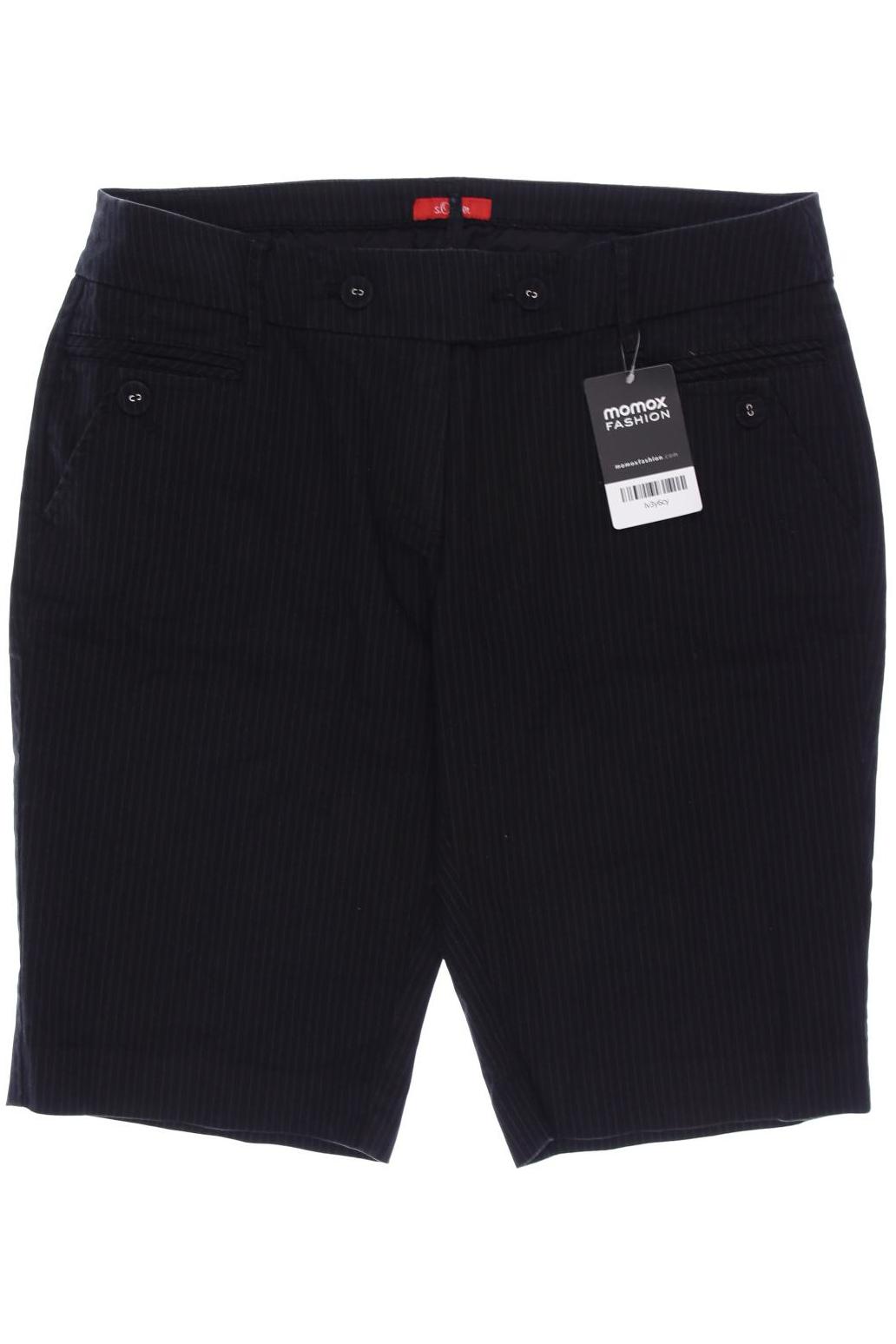 

s.Oliver Damen Shorts, schwarz, Gr. 40