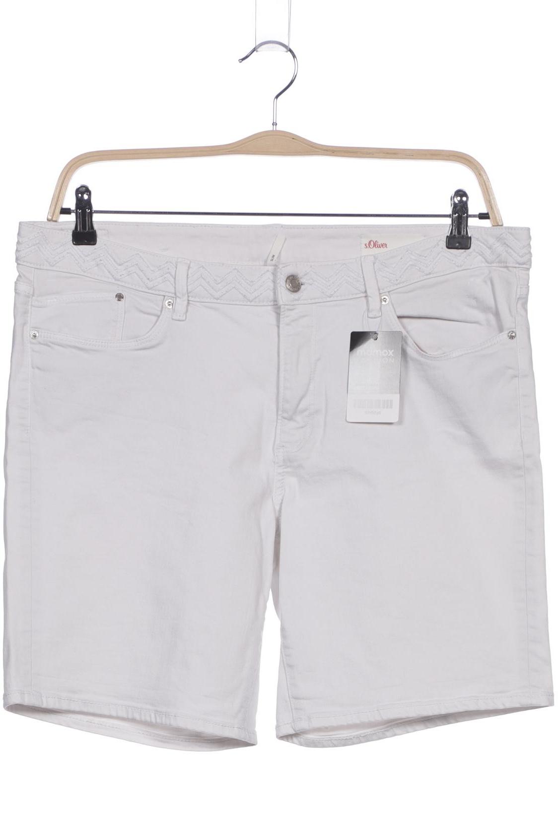 

s.Oliver Damen Shorts, weiß, Gr. 44