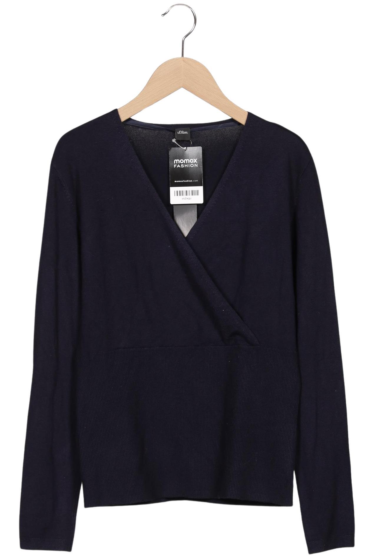 

s.Oliver Damen Pullover, marineblau, Gr. 38