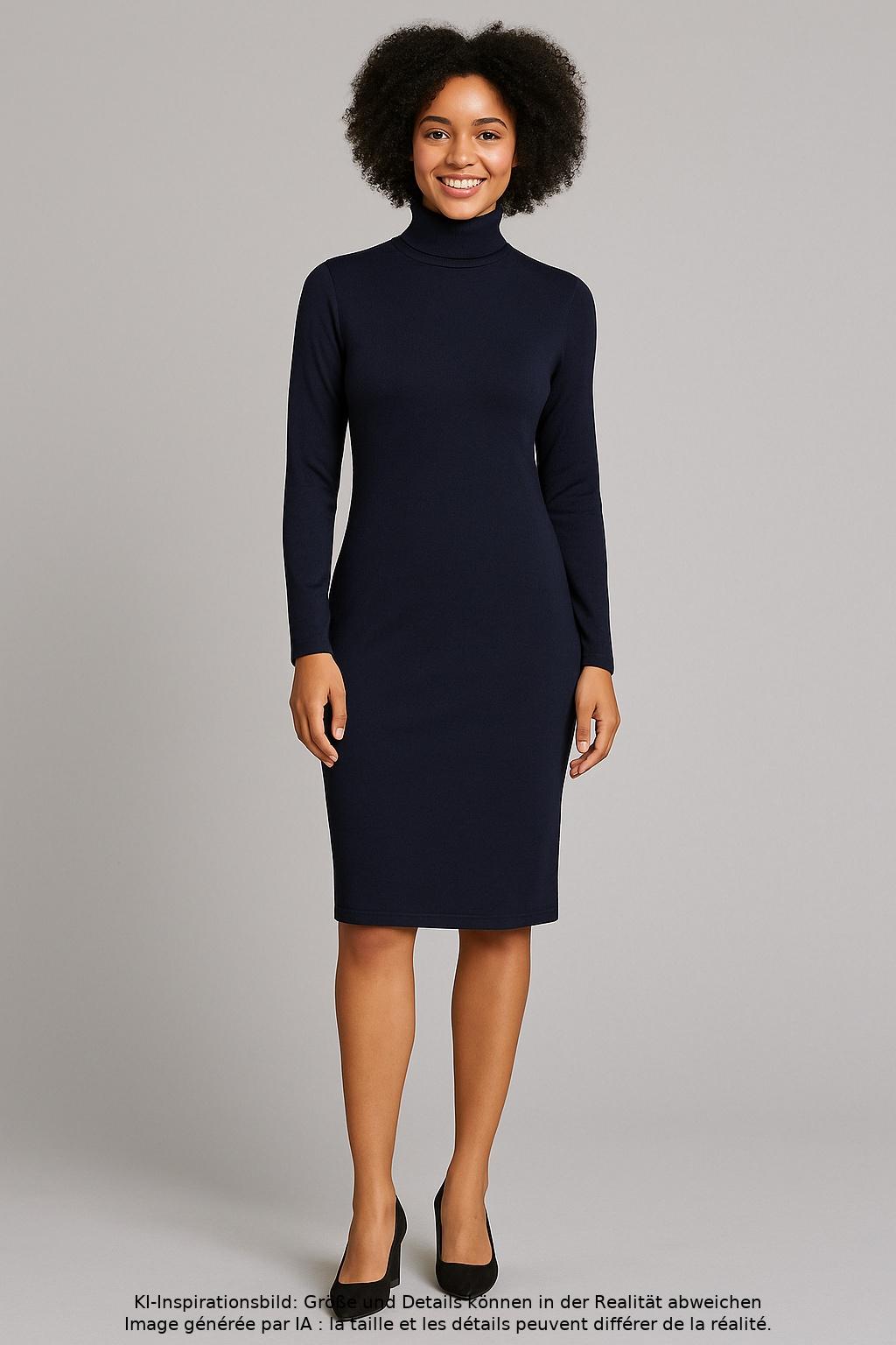 

s.Oliver Damen Kleid, marineblau, Gr. 36