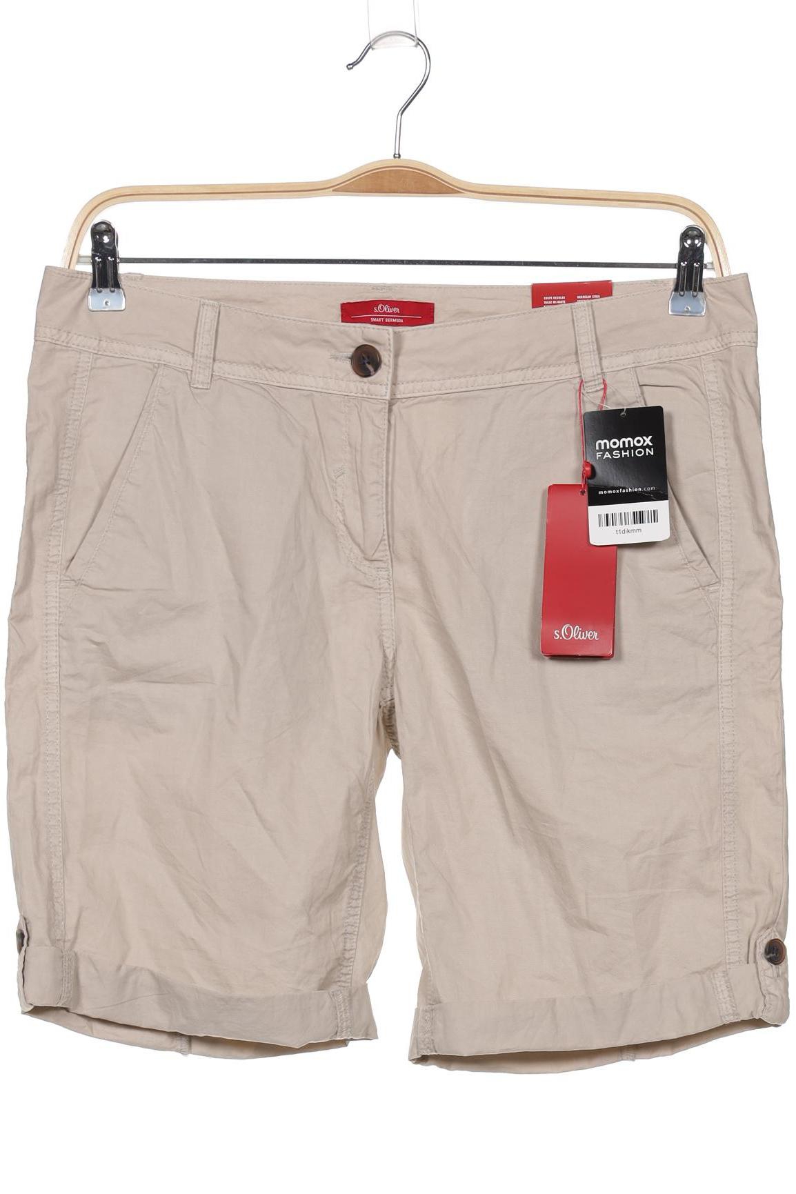 

s.Oliver Damen Shorts, beige, Gr. 40