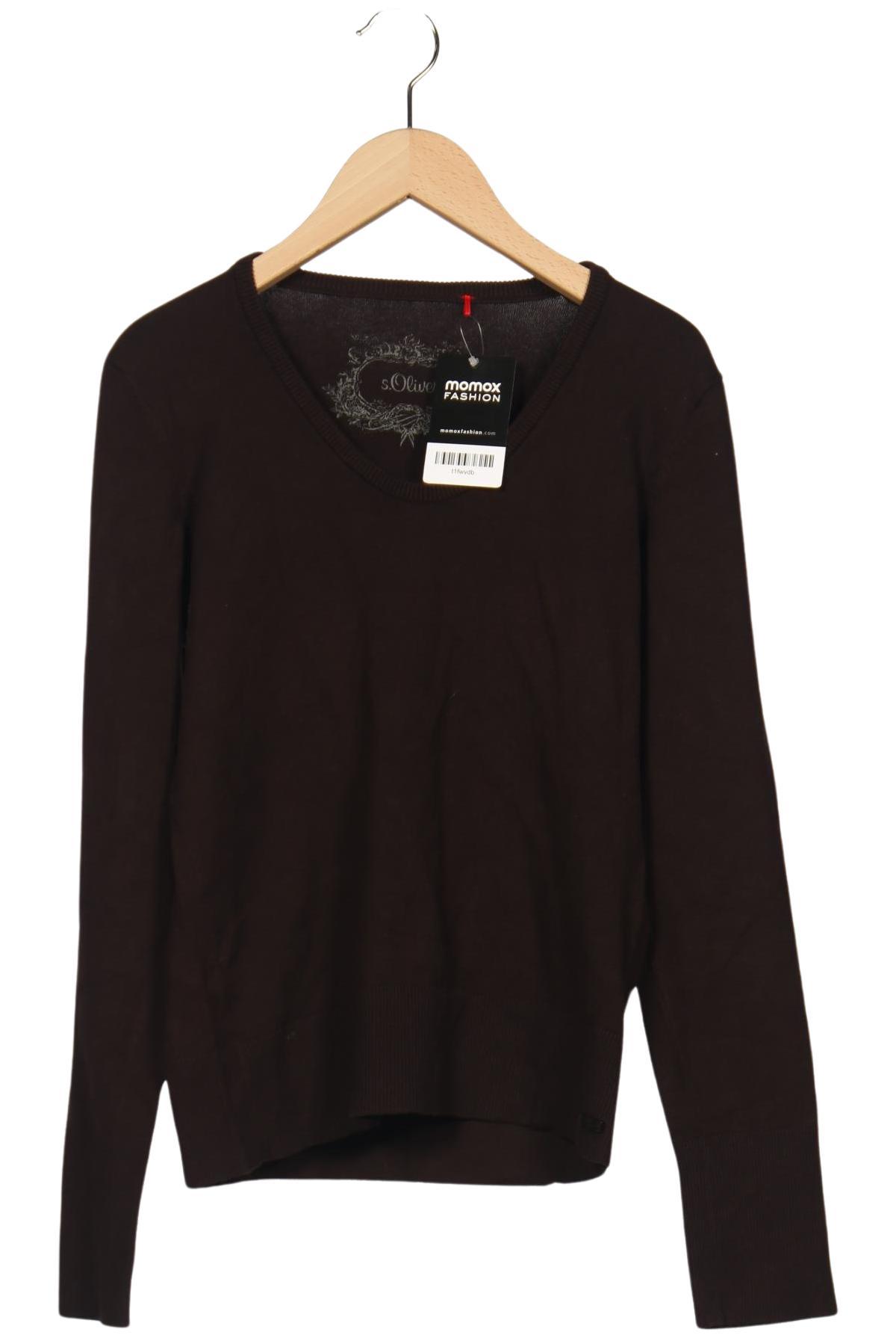 

s.Oliver Damen Pullover, braun, Gr. 38