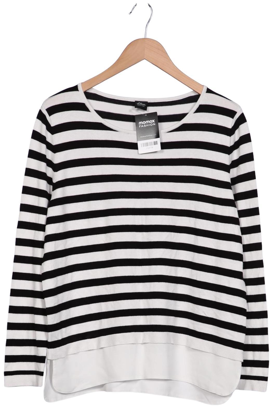 

s.Oliver Damen Pullover, weiß, Gr. 42