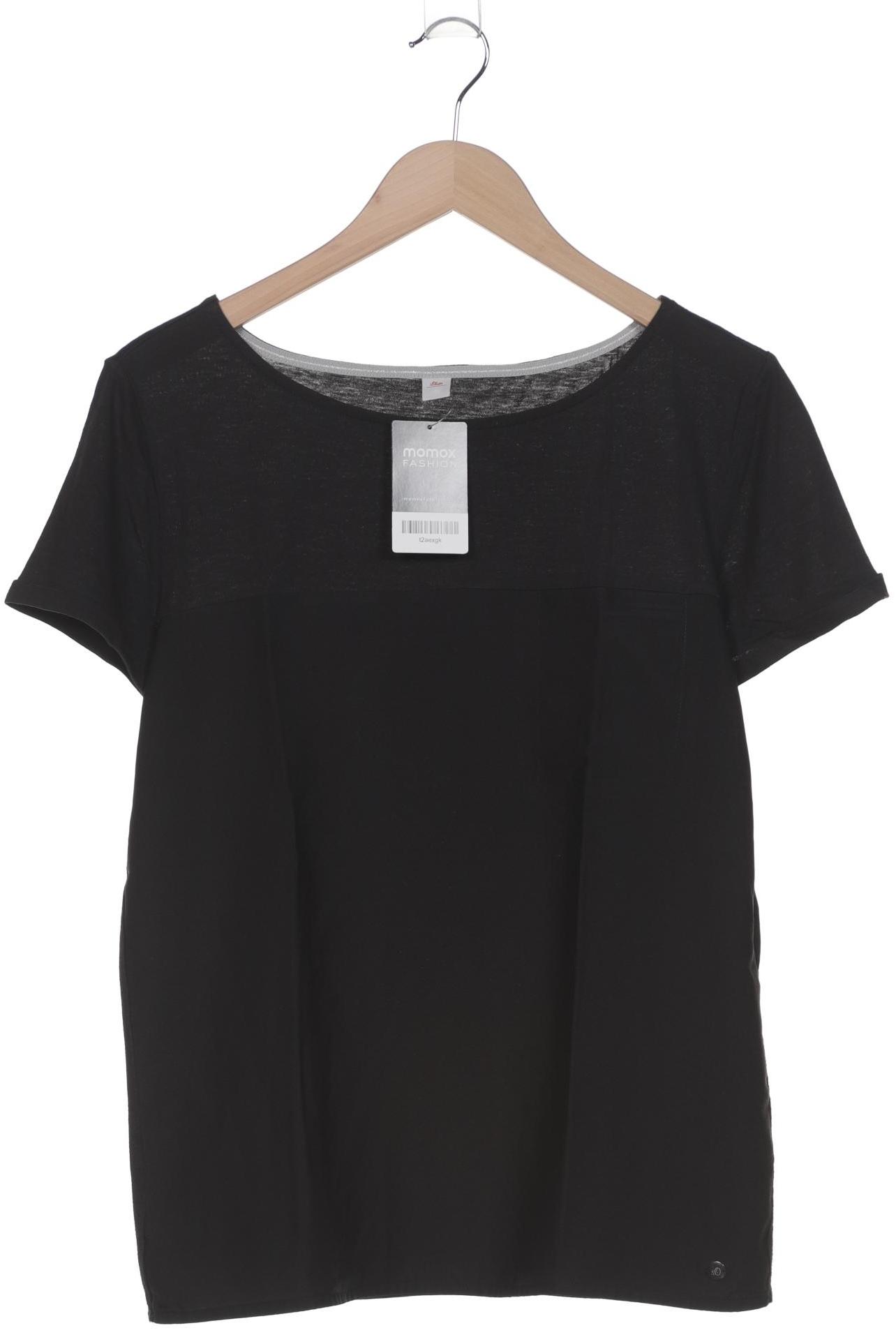 

s.Oliver Damen T-Shirt, schwarz, Gr. 40