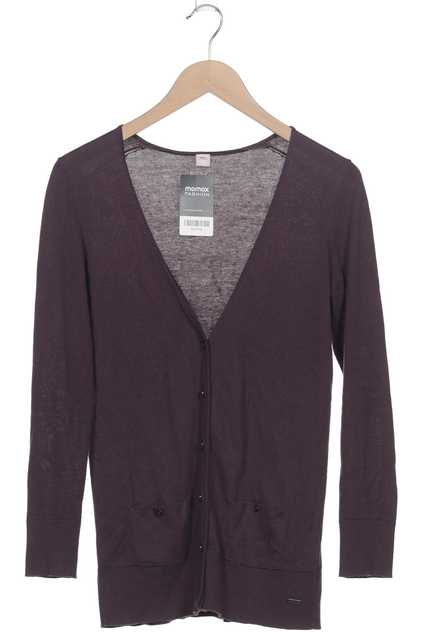 

s.Oliver Damen Strickjacke, flieder, Gr. 34