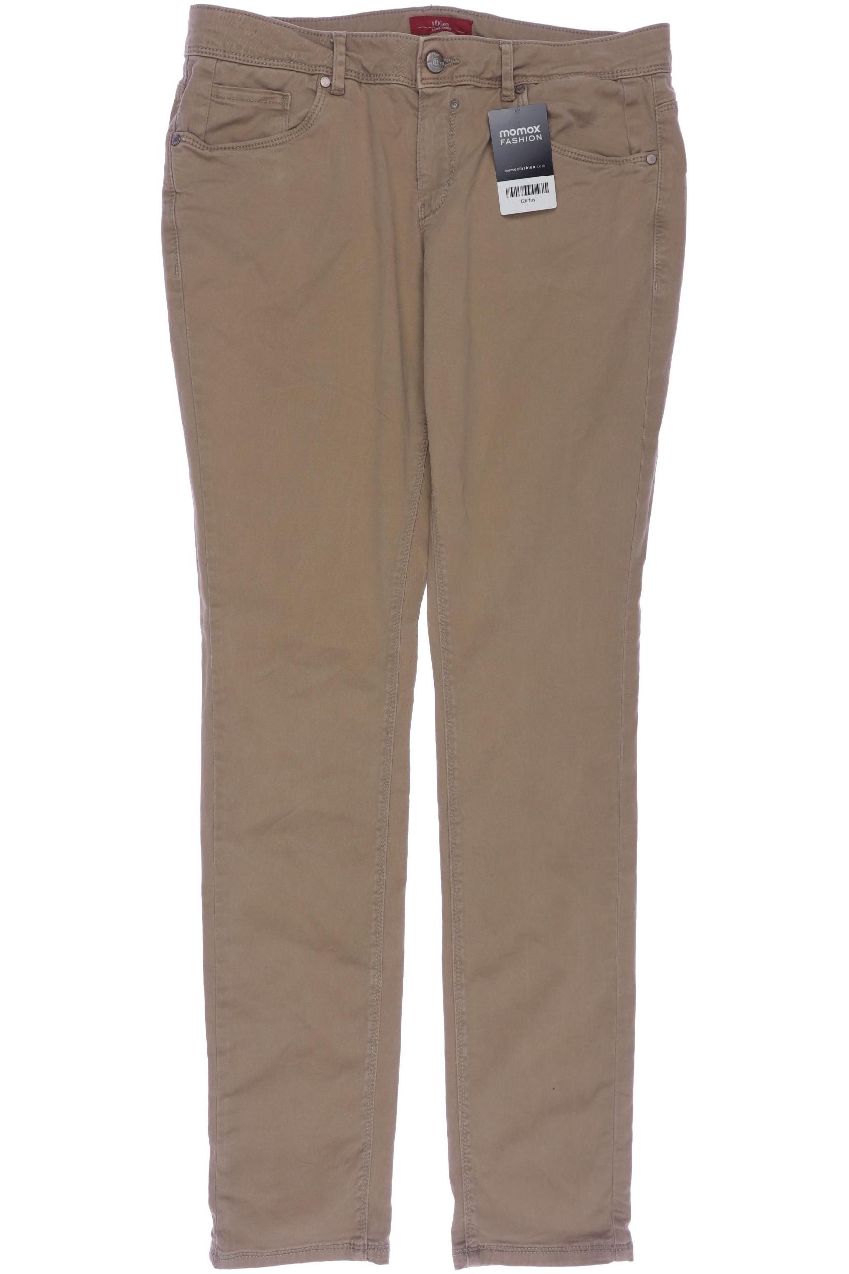 

s.Oliver Damen Jeans, beige, Gr. 40