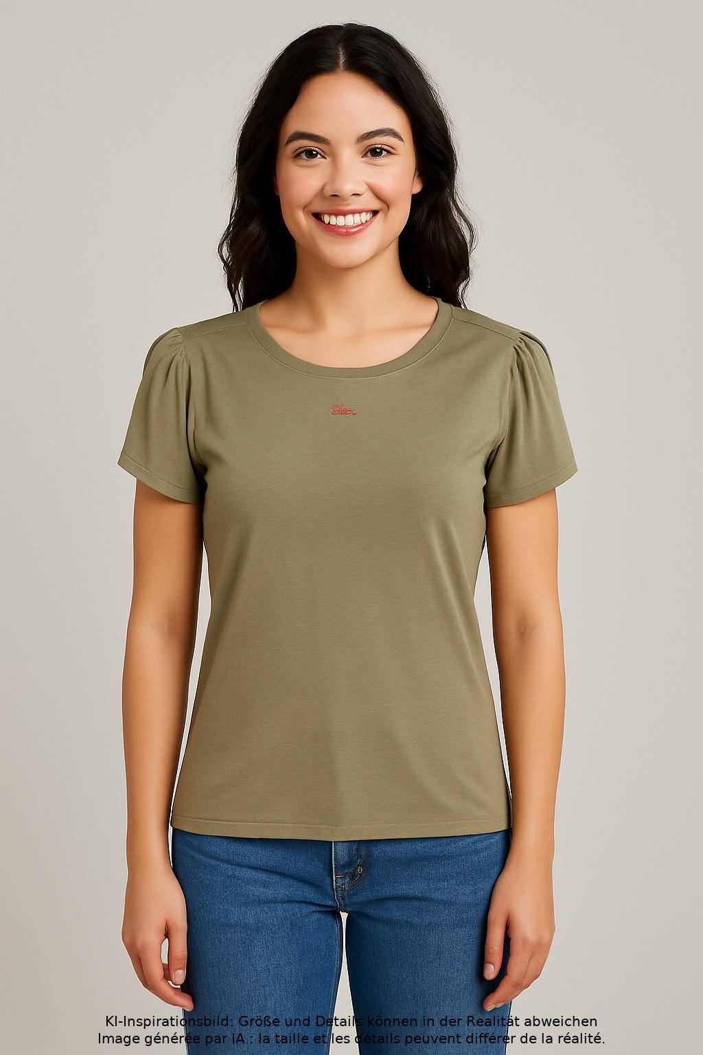 

s.Oliver Damen T-Shirt, grün, Gr. 32