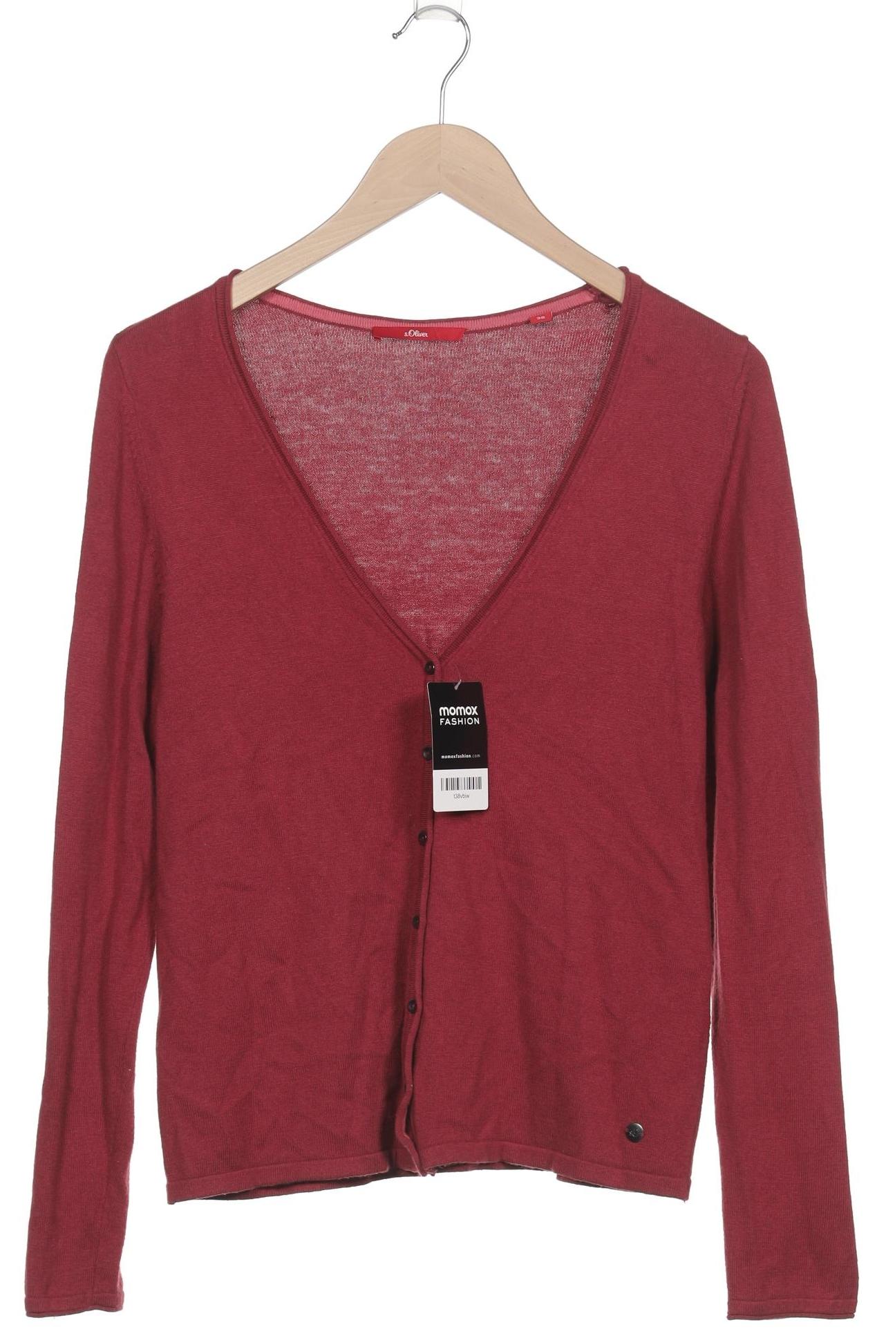 

s.Oliver Damen Strickjacke, bordeaux, Gr. 38