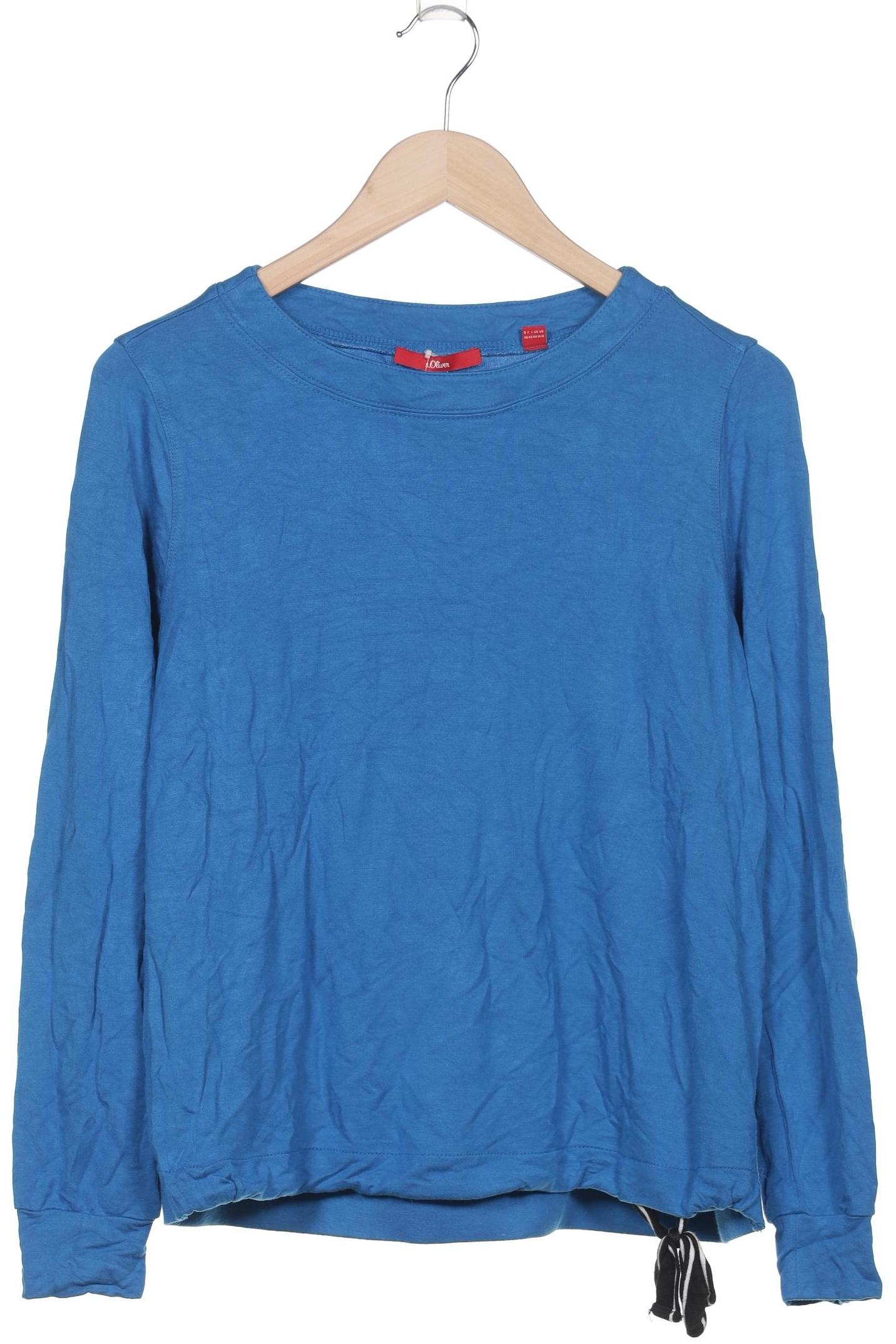 

s.Oliver Damen Sweatshirt, blau, Gr. 40